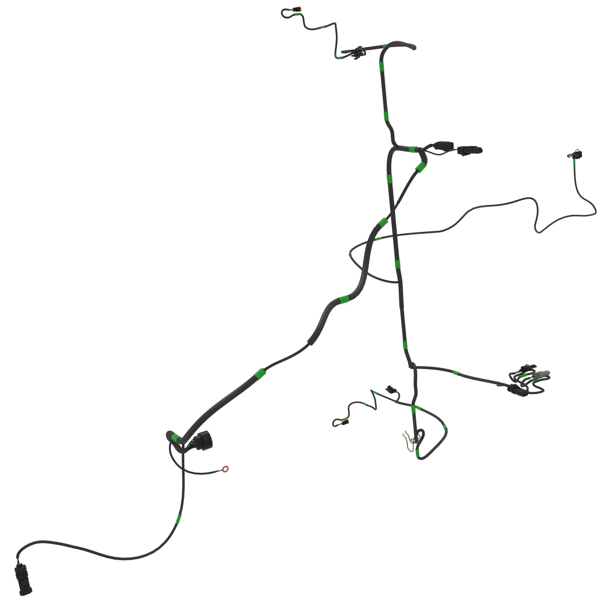 John Deere Loader Frame Harness - AT553699