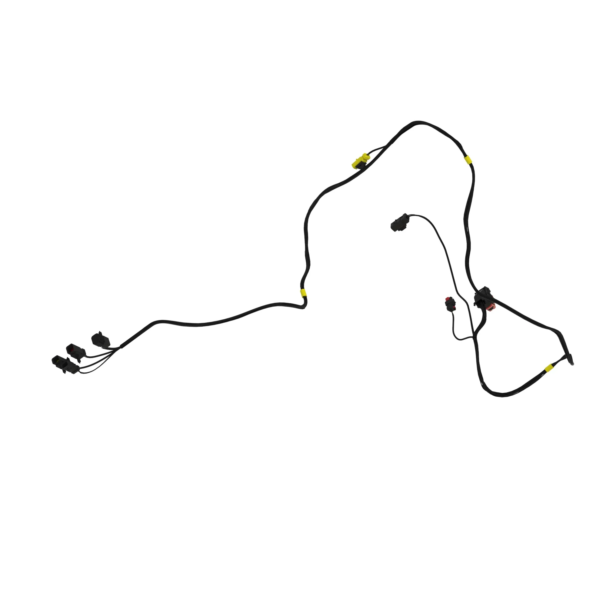 M50 OPERATOR STATION HARNESS, FULL COMPLEXITY, BUTTERFLY DESIGN
