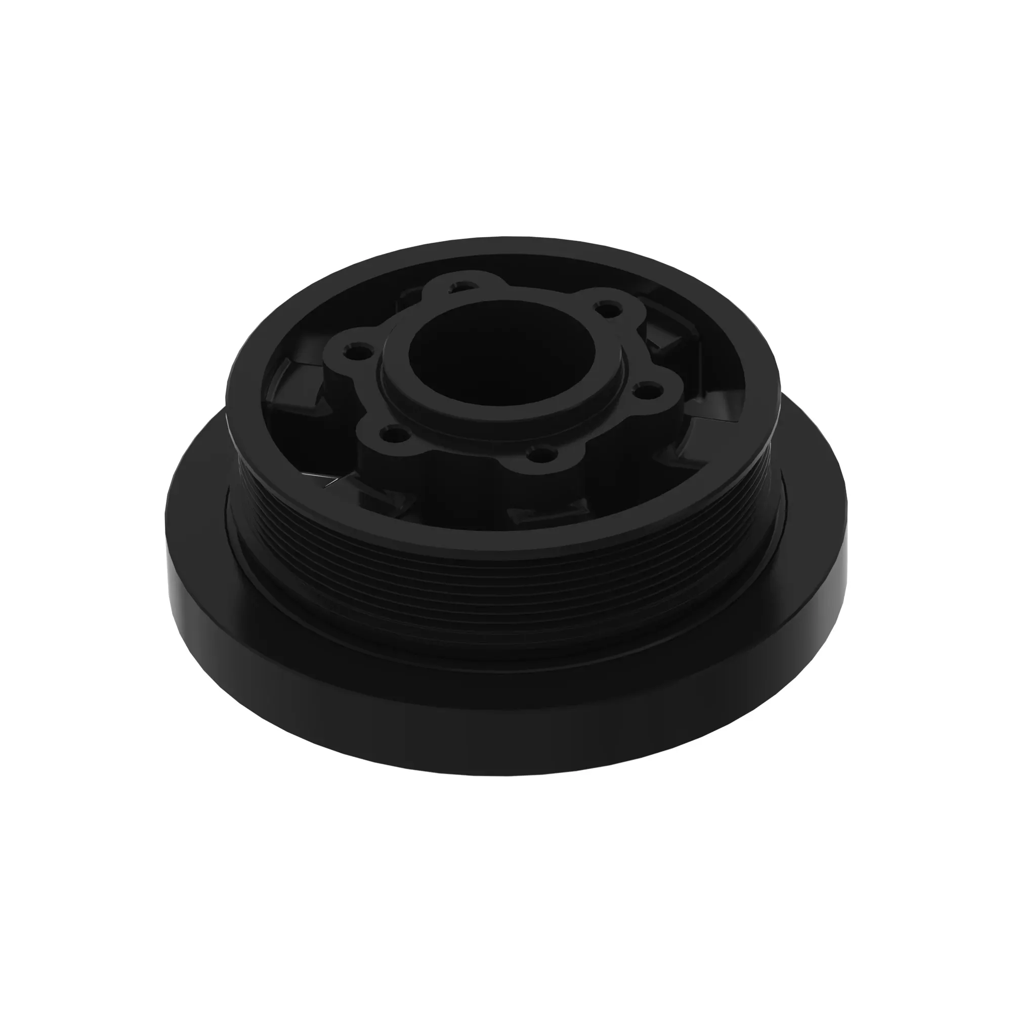 Pulley with dampener