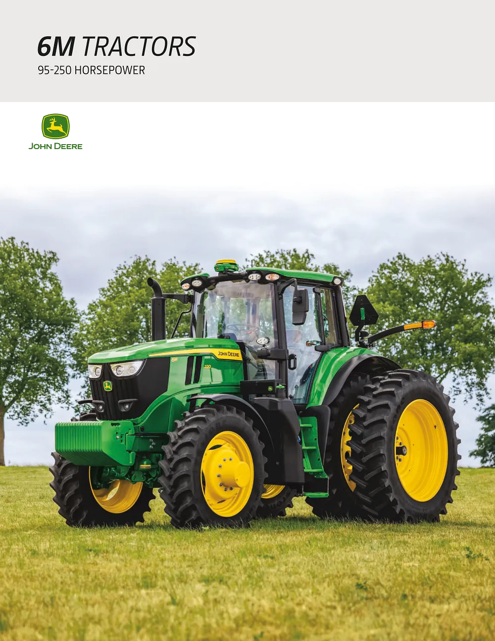 6m Tractors Brochure cover