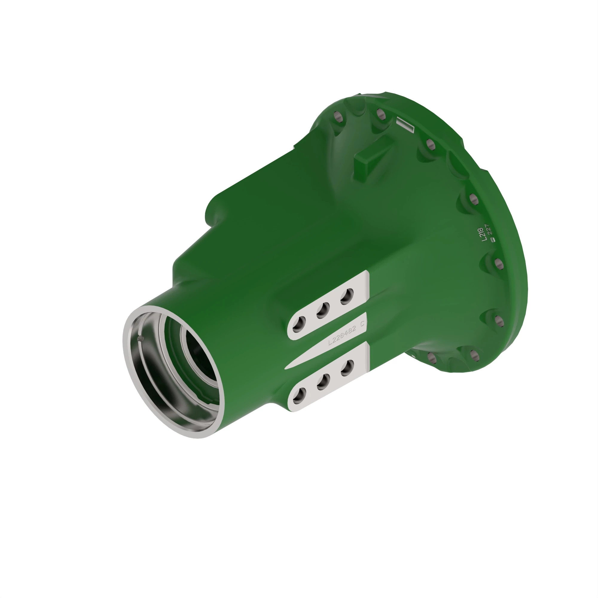 HOUSING, REAR AXLE WITH PLUG