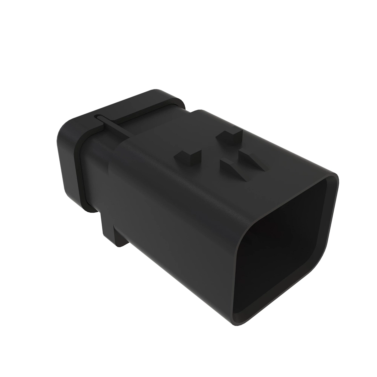 TYCO AMPSEAL16 8W PIN SLD RED PLSTC