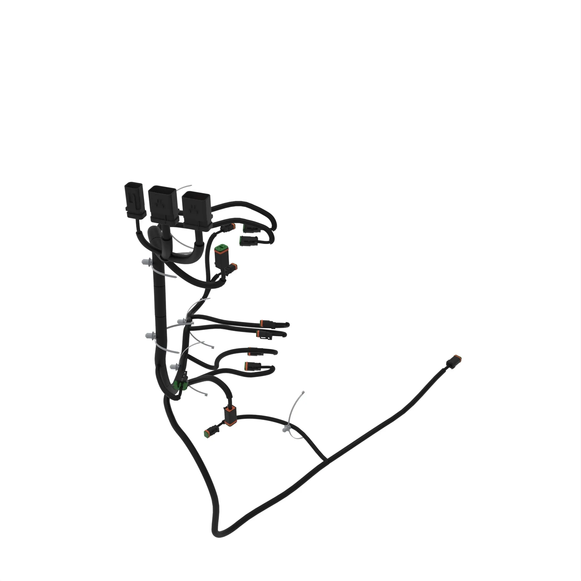 John Deere Hydraulic Valve Wiring Harness - AT399329