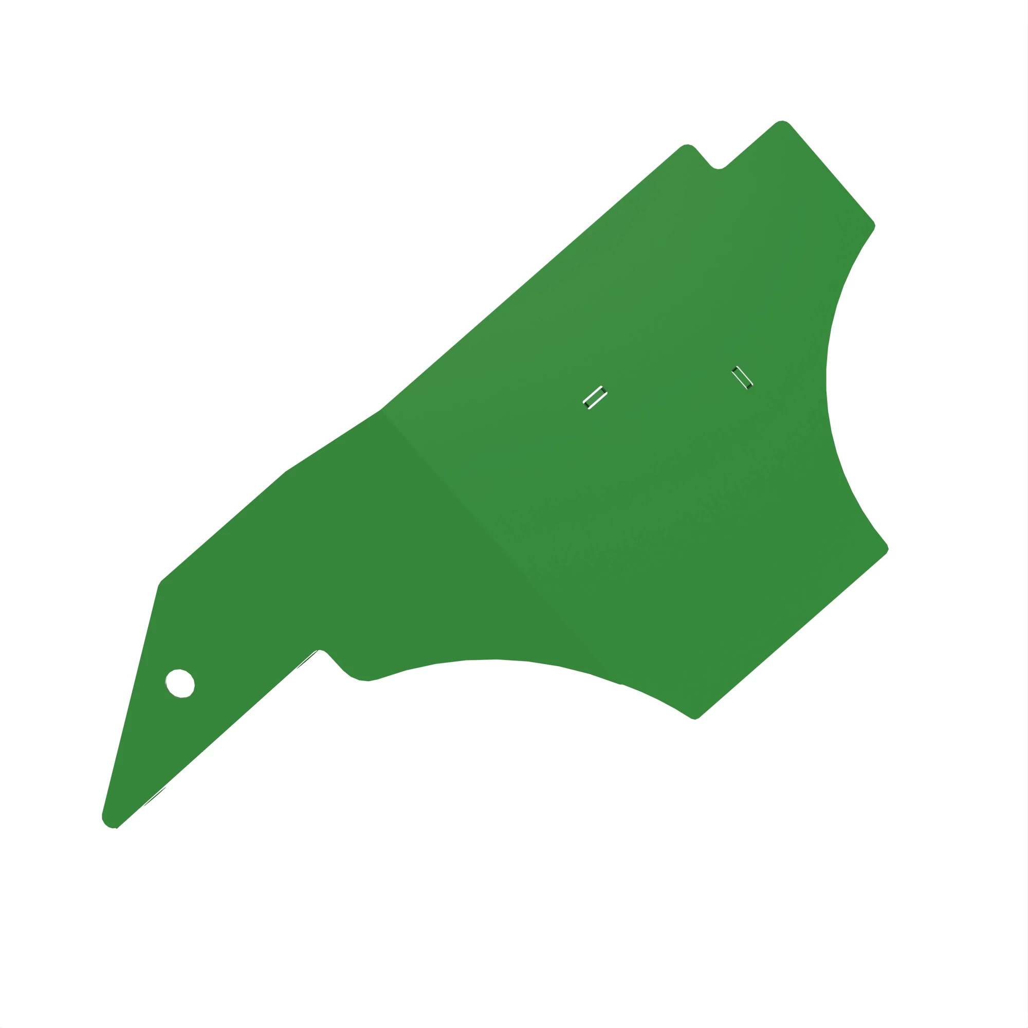 DEFLECTOR, FUEL TANK SWEEPER PANEL