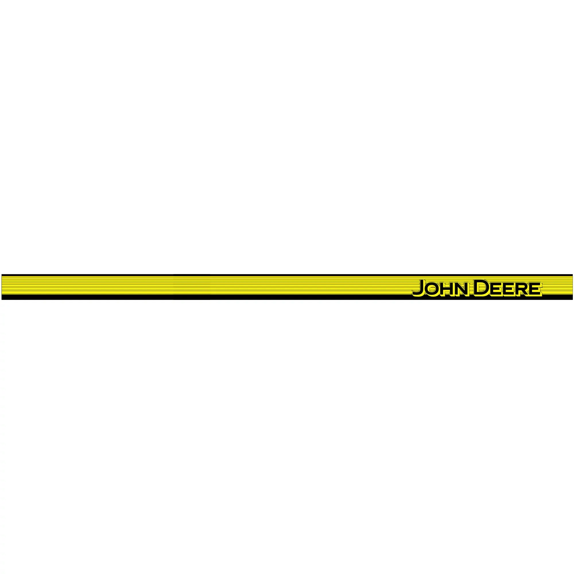 John Deere Right Side John Deere Stripe Label - F392722