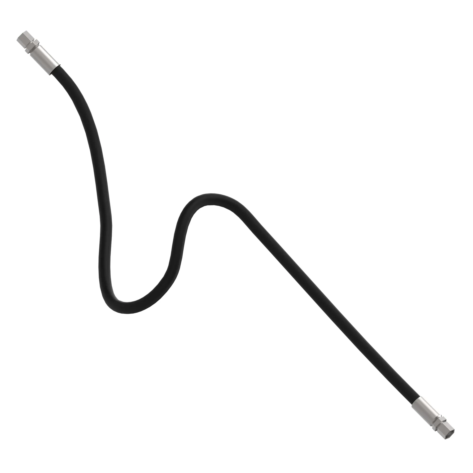 John Deere Base Cutter Lift Cylinder Hydraulic Hose - AXT10570
