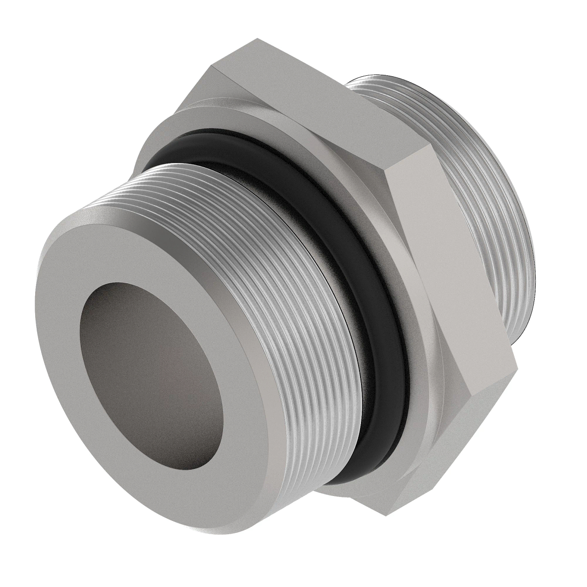 John Deere Straight Stud End Connector Fitting - WY21844