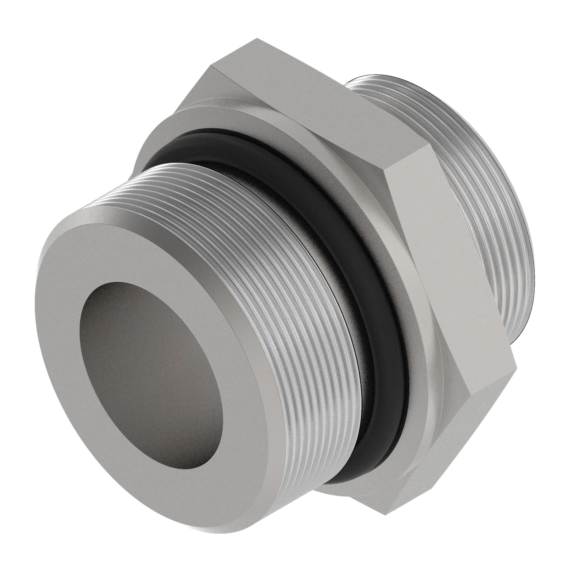 John Deere Straight Stud End Connector Fitting - WY21844