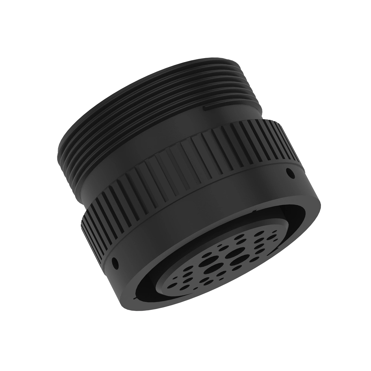 John Deere Black External Electrical Connector Housing, 29 Cavities - 57M11754