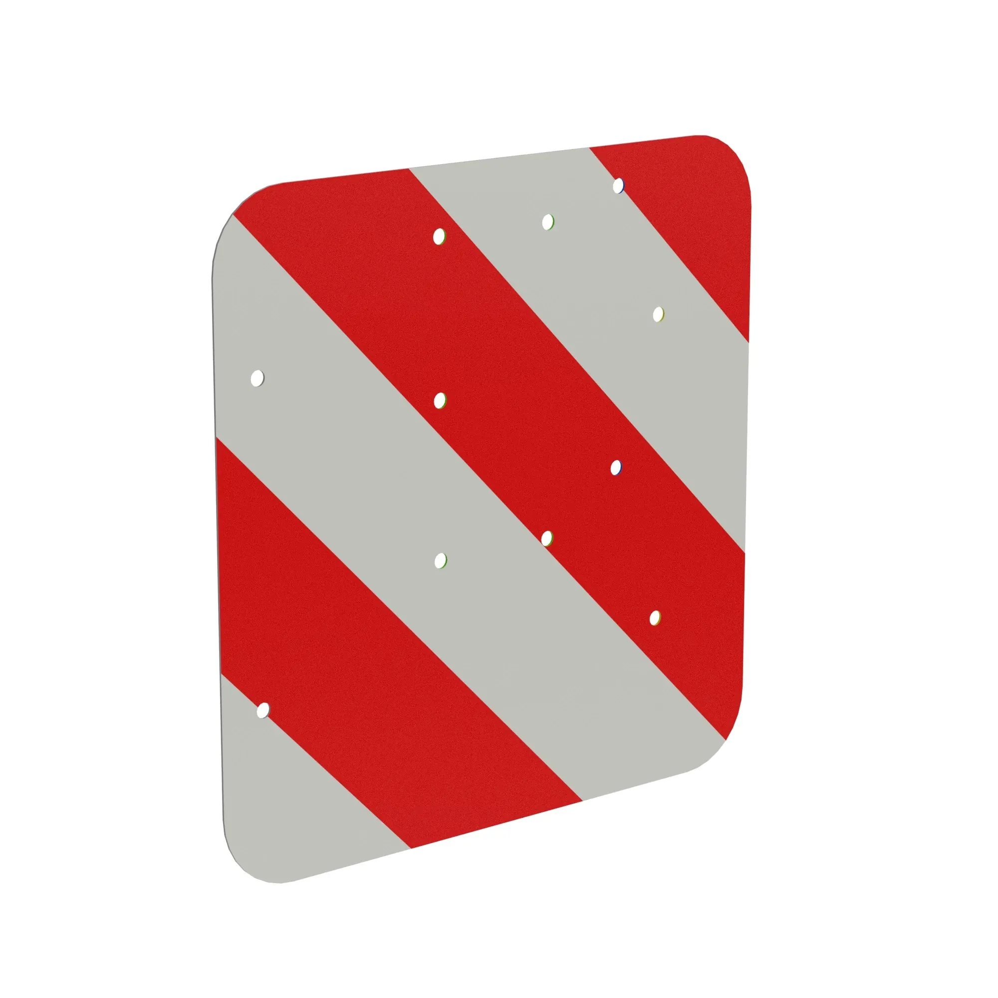 PLATE, RF/LR REG 2 WARNING PLACARD