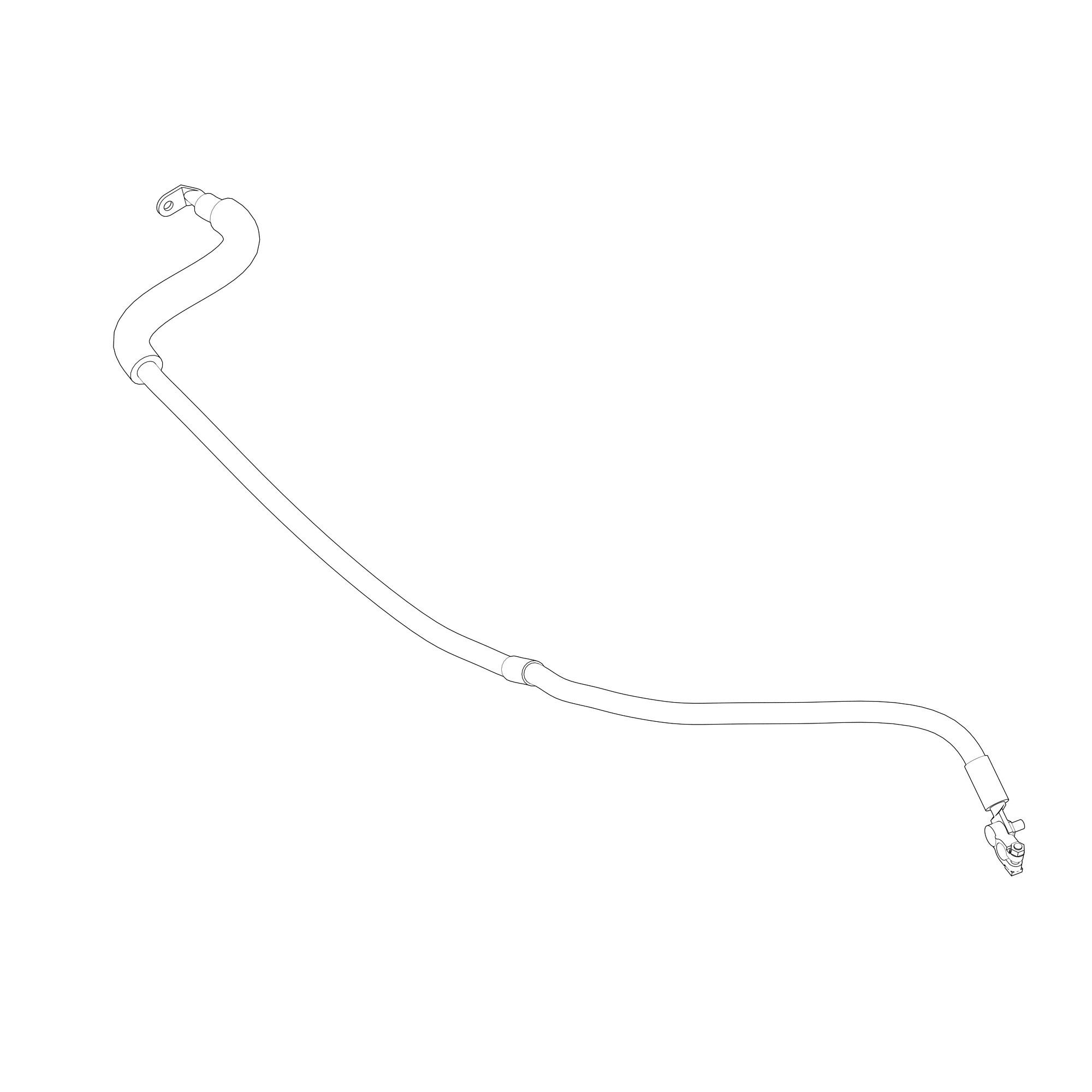 Battery Cable, POSITIVE Starter Cable MW03-63, 6M Brazil