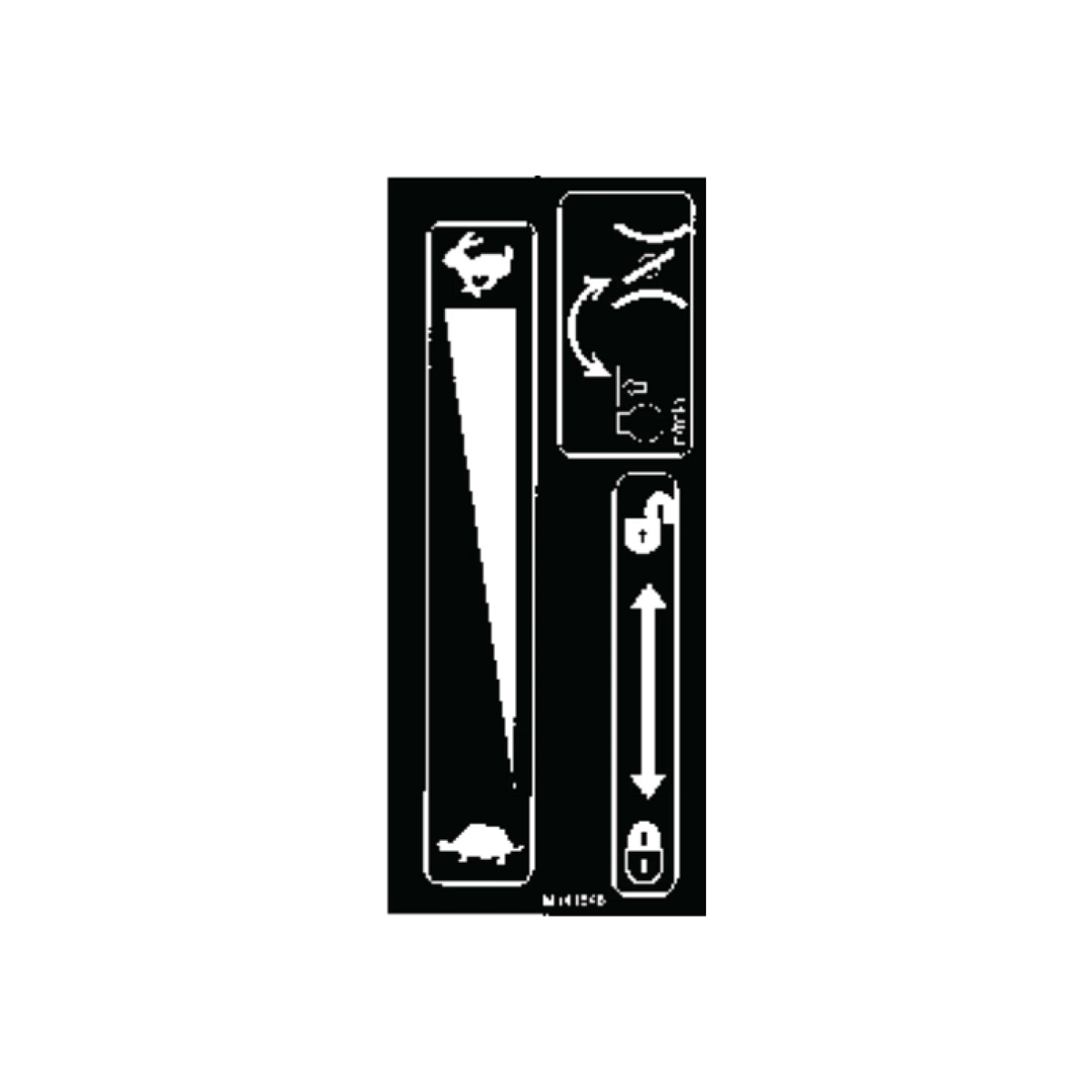 Label, Throttle/Governor