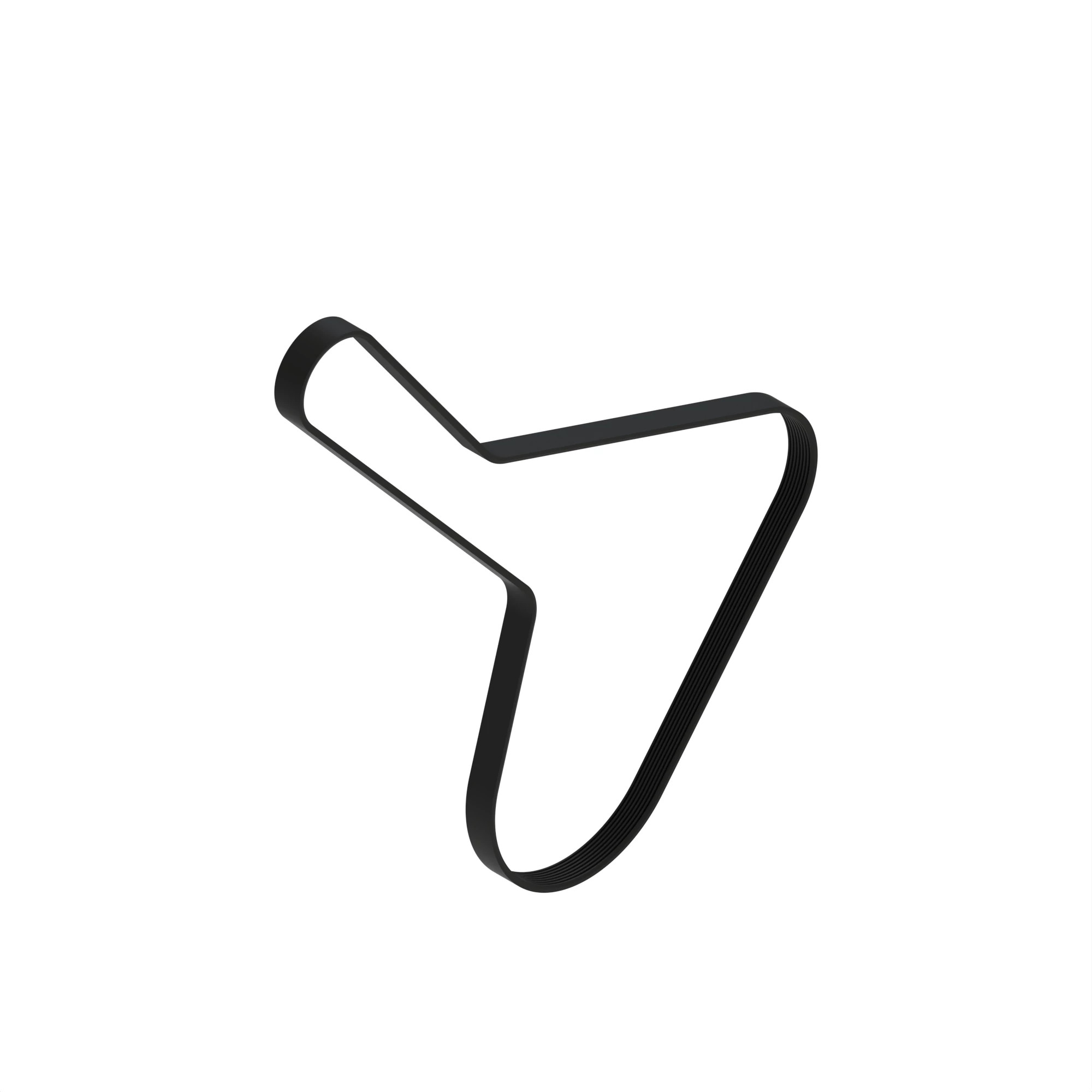 John Deere Engine Fan Drive V-Belt, Effective Length 1911 mm (75 inch) - T437050