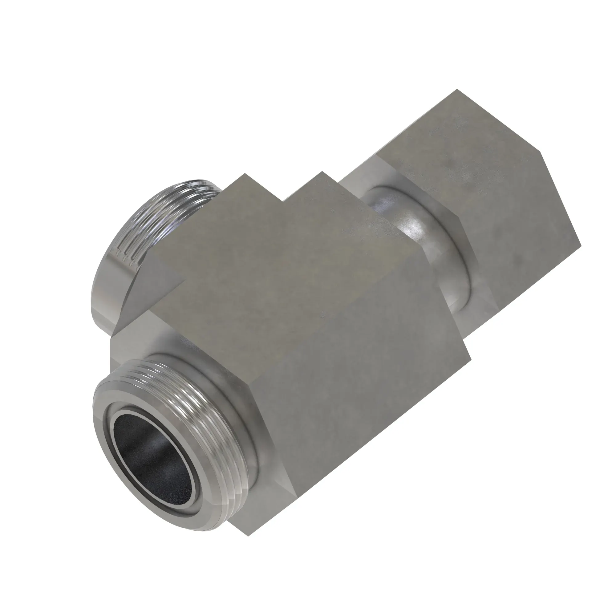 SWIVEL RUN TEE,O-RING FSF