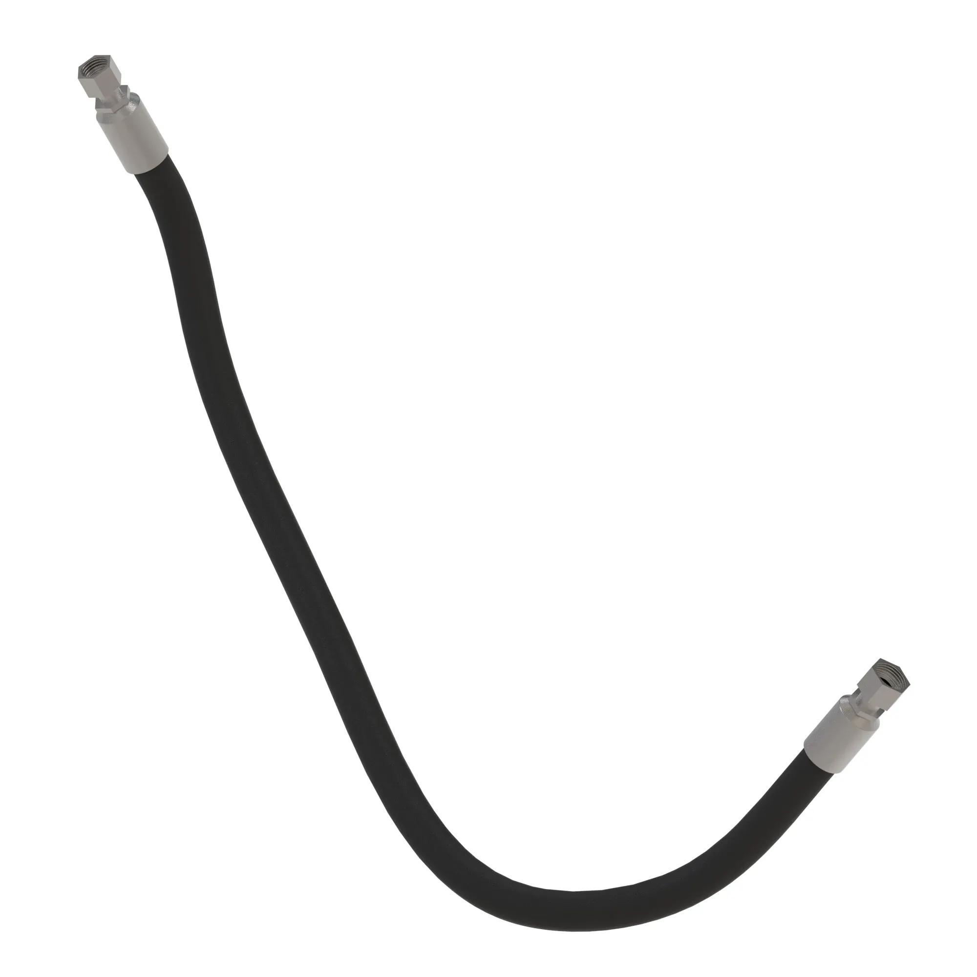 John Deere Front Axle Suction Hydraulic Hose - AT493101