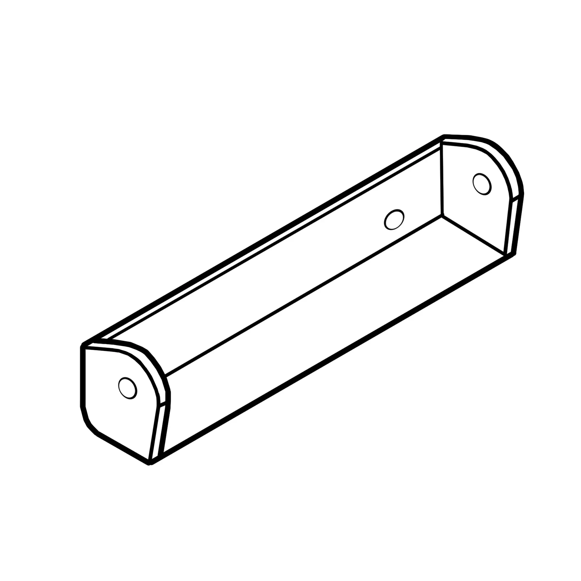 John Deere Engine Isolation Bracket - TCU31861