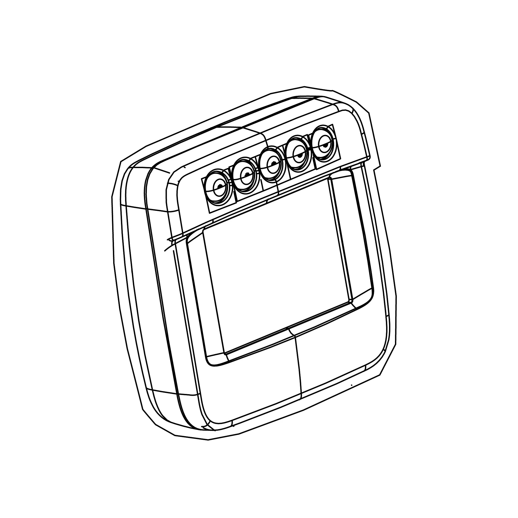 John Deere CommandCenter™ Instrument Cluster - AL211207