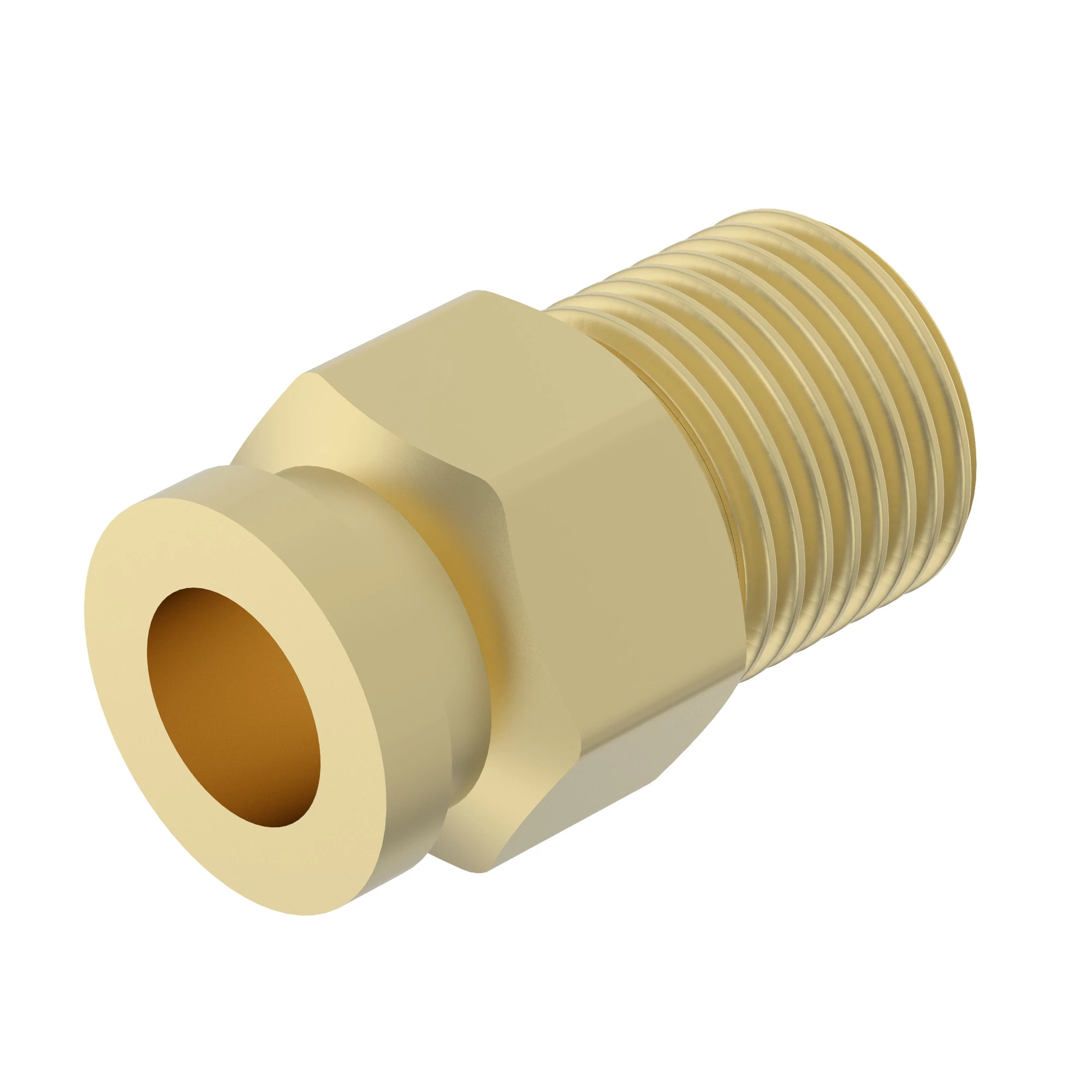 John Deere External Thread Straight Fitting - A85799