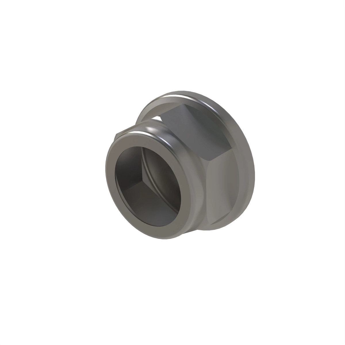 Lock Nut, 1/4" -20 Nylock Flange