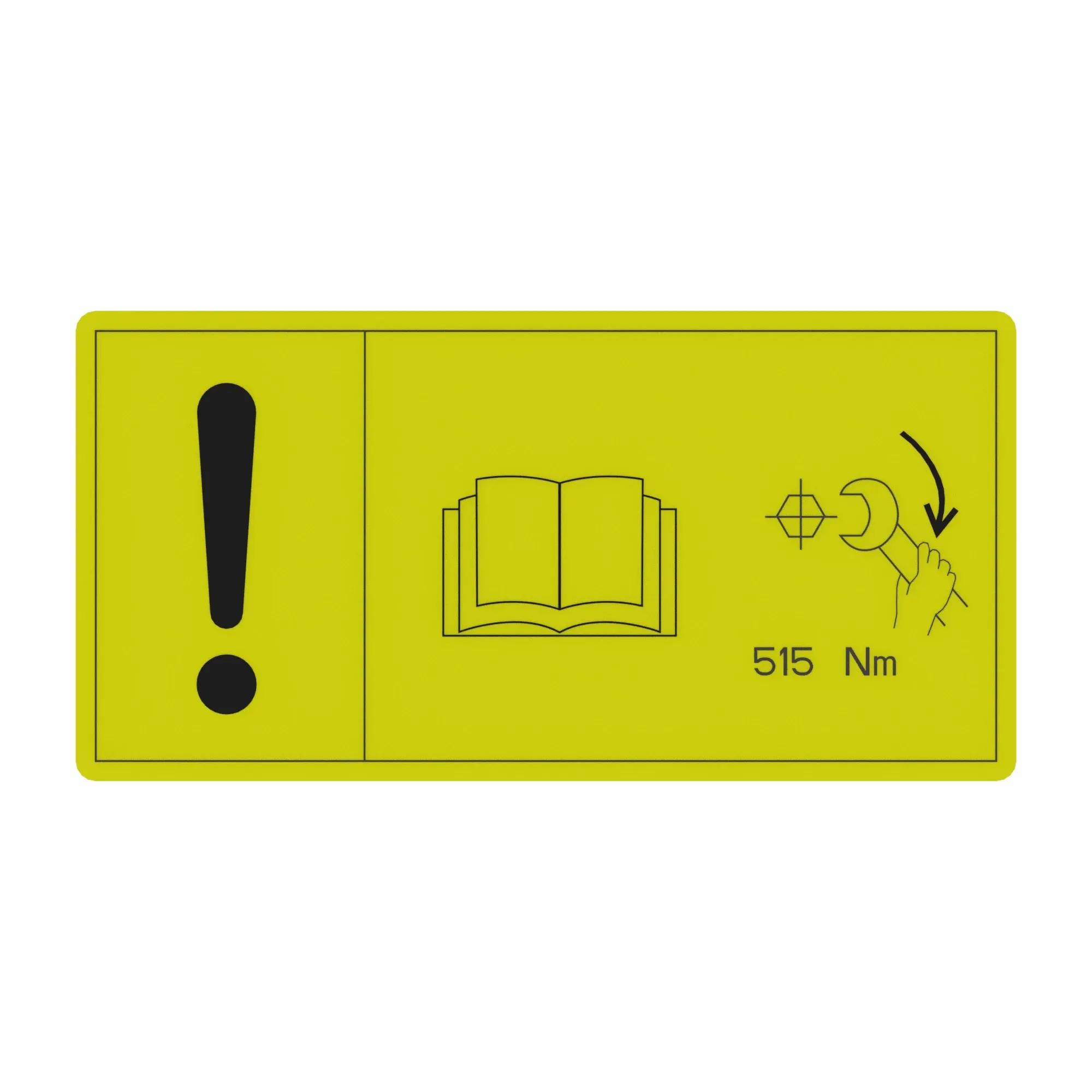 John Deere Label, Torque - N409419