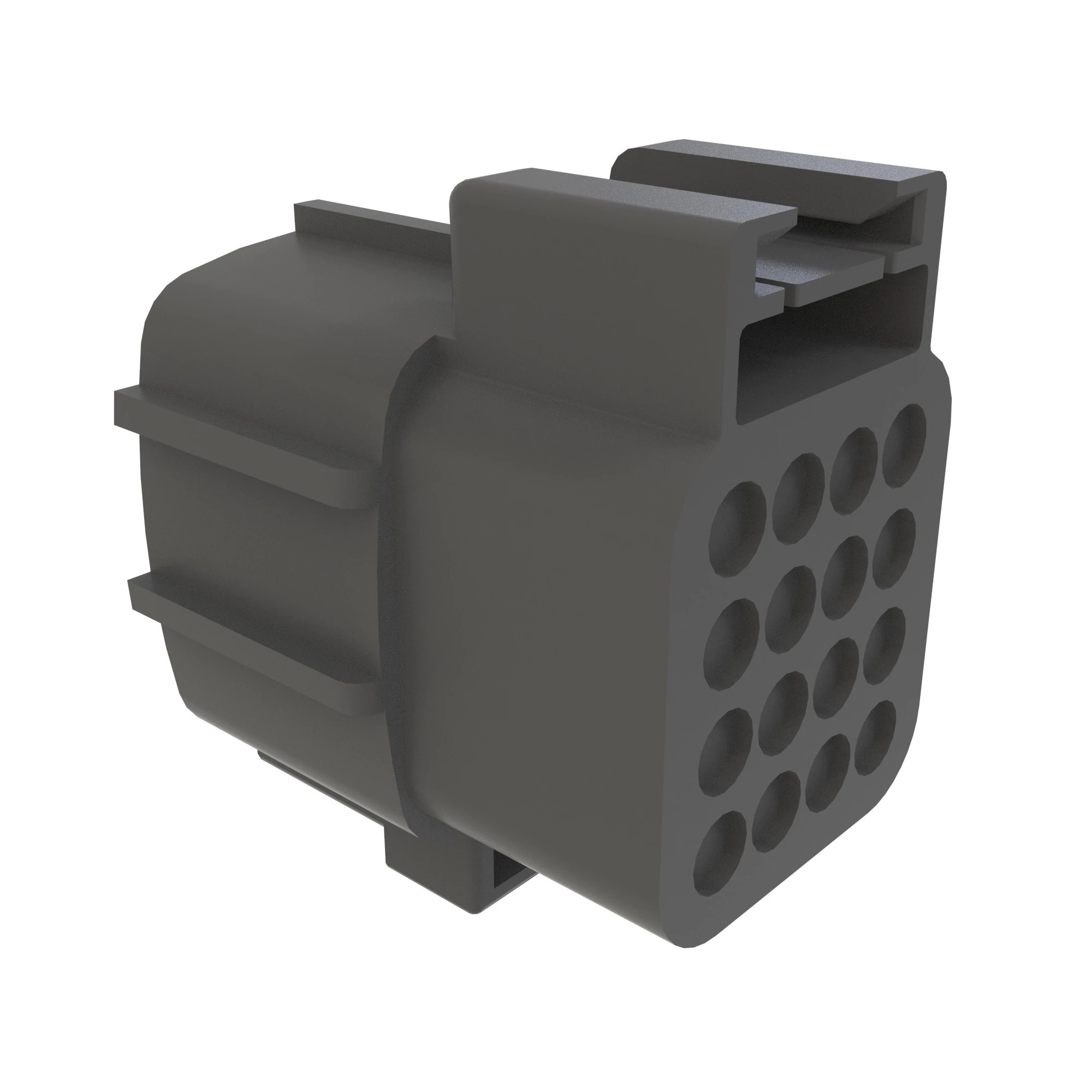 TYCO ECONOSEAL 16W F SLD BLK PLSTC