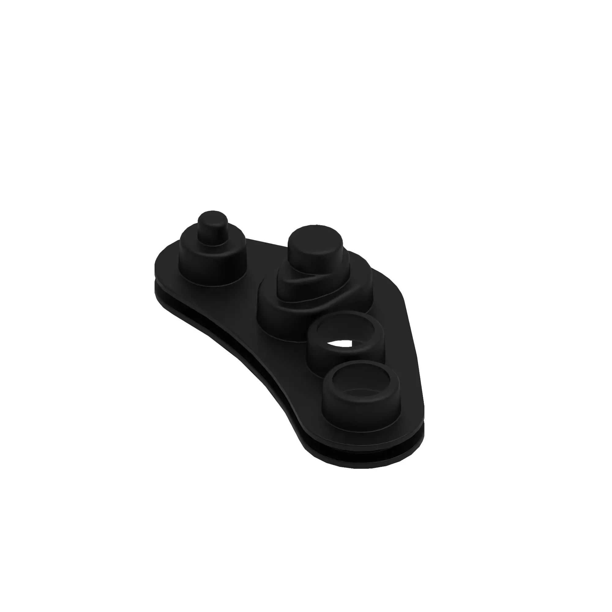 John Deere Heater Hose and Refrigerant Line Grommet - T166297