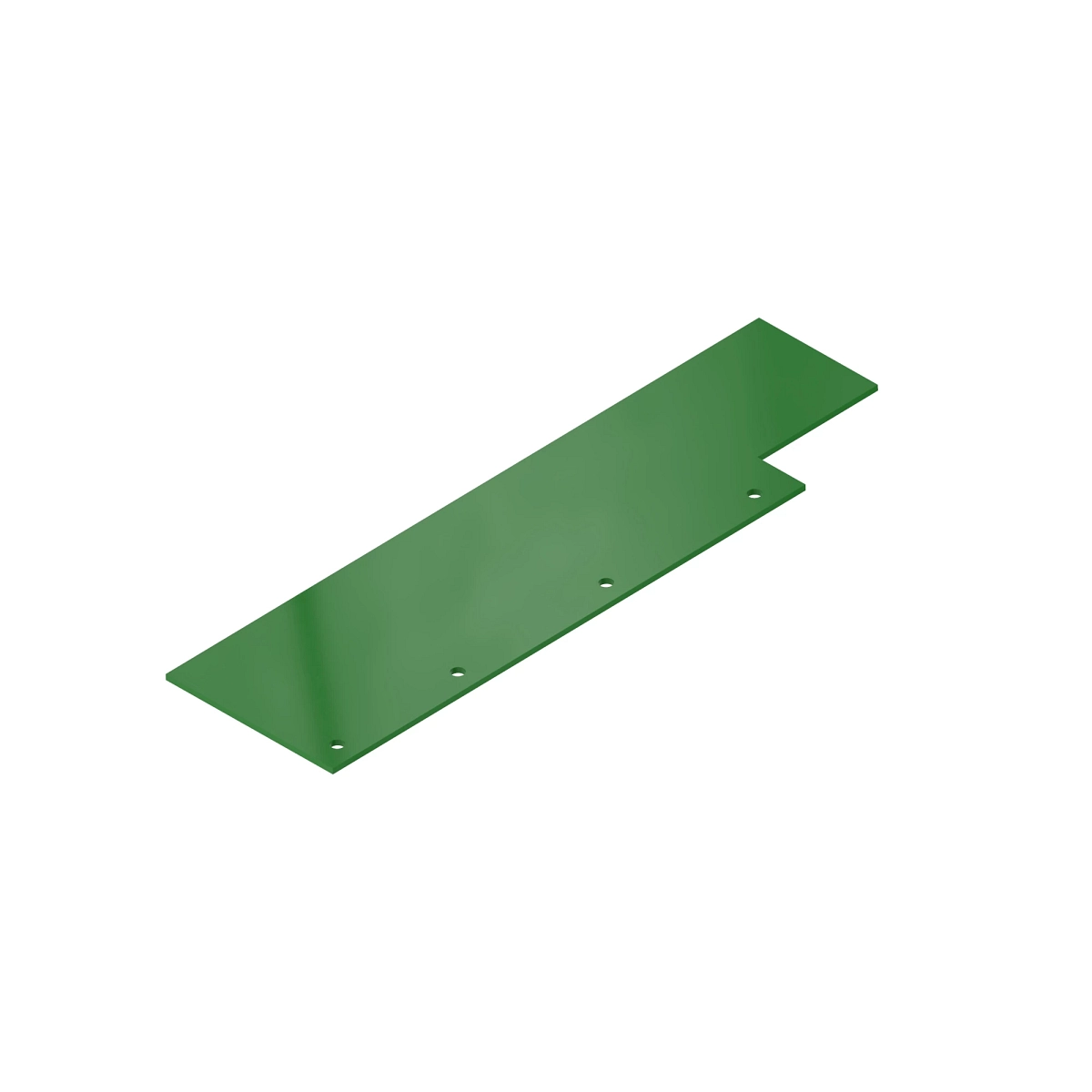 Deflector, Rubber, Front Centre