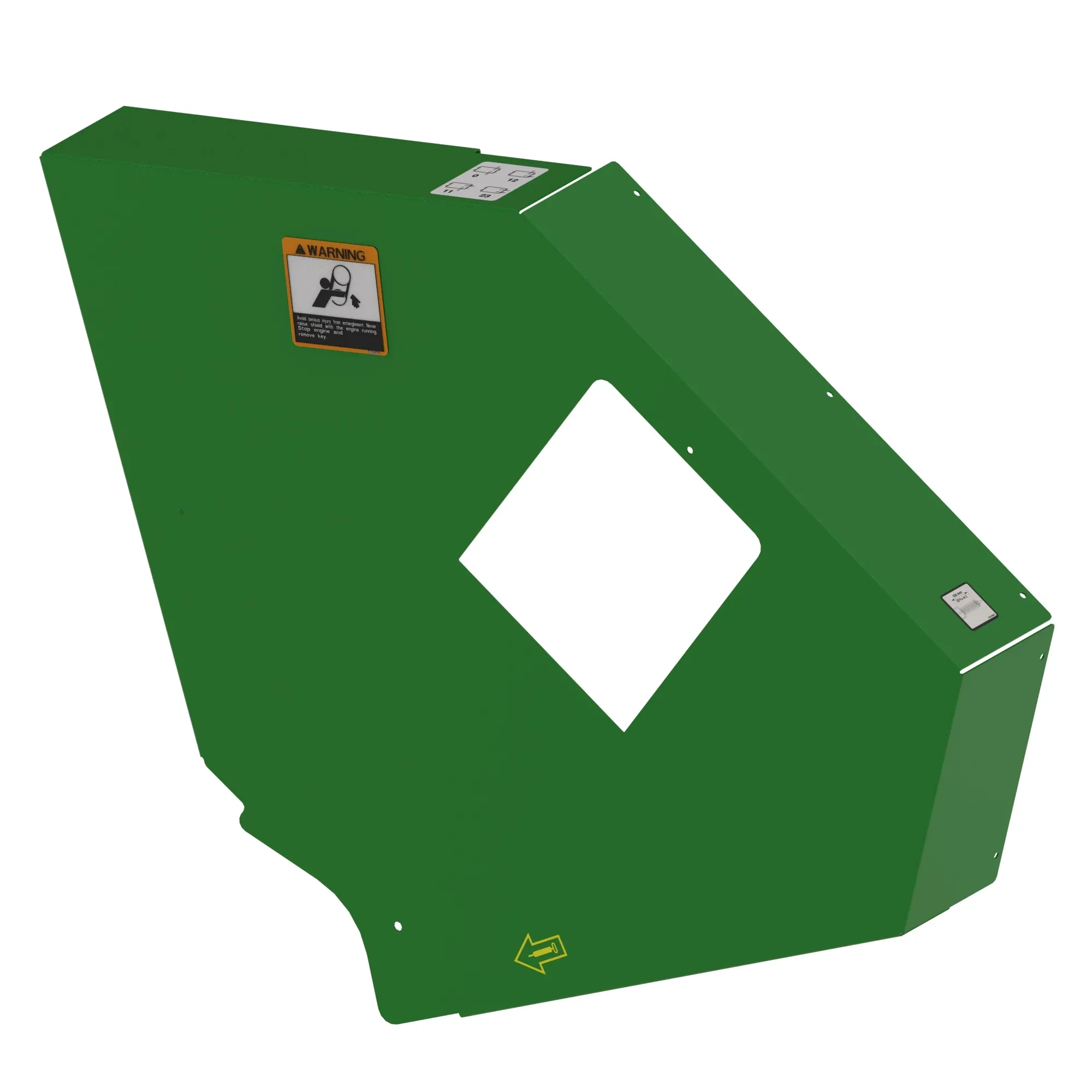 John Deere Left Side Precutter Pickup Door Shield - AFH212274