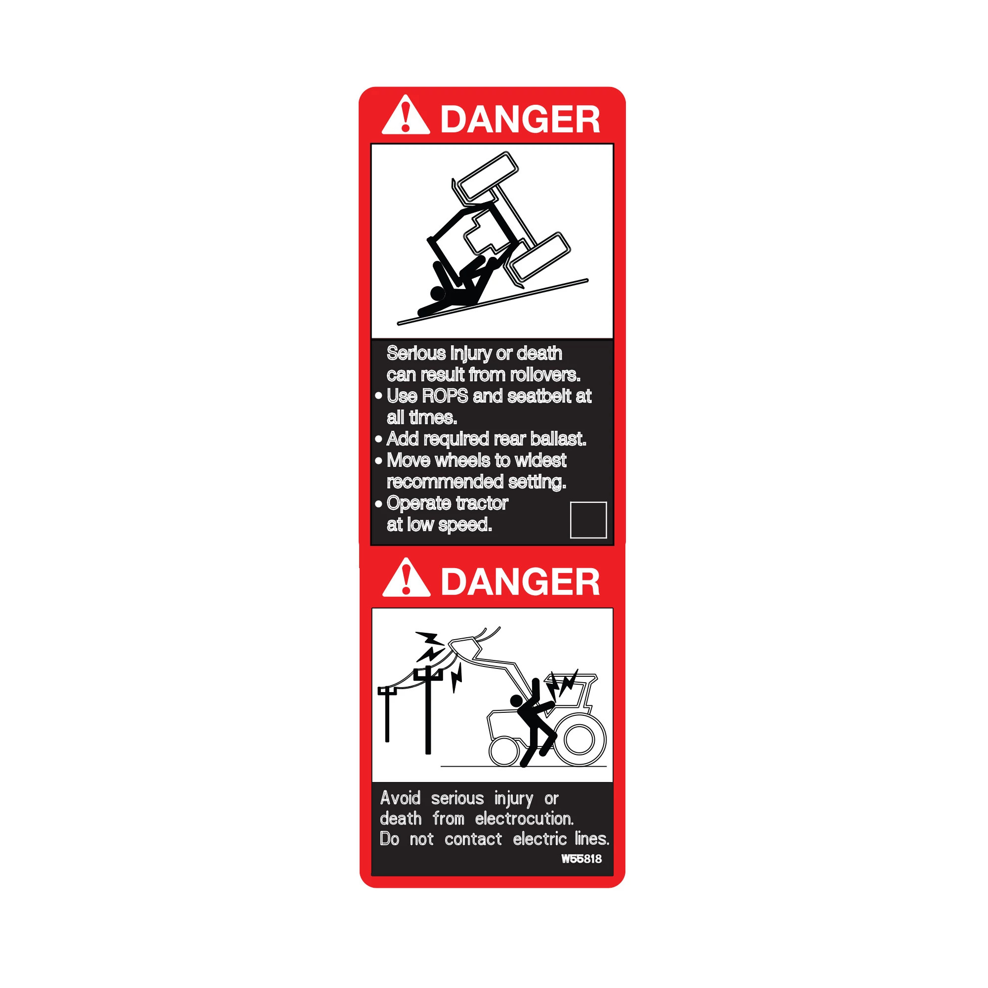 LABEL, LABEL, DANGER