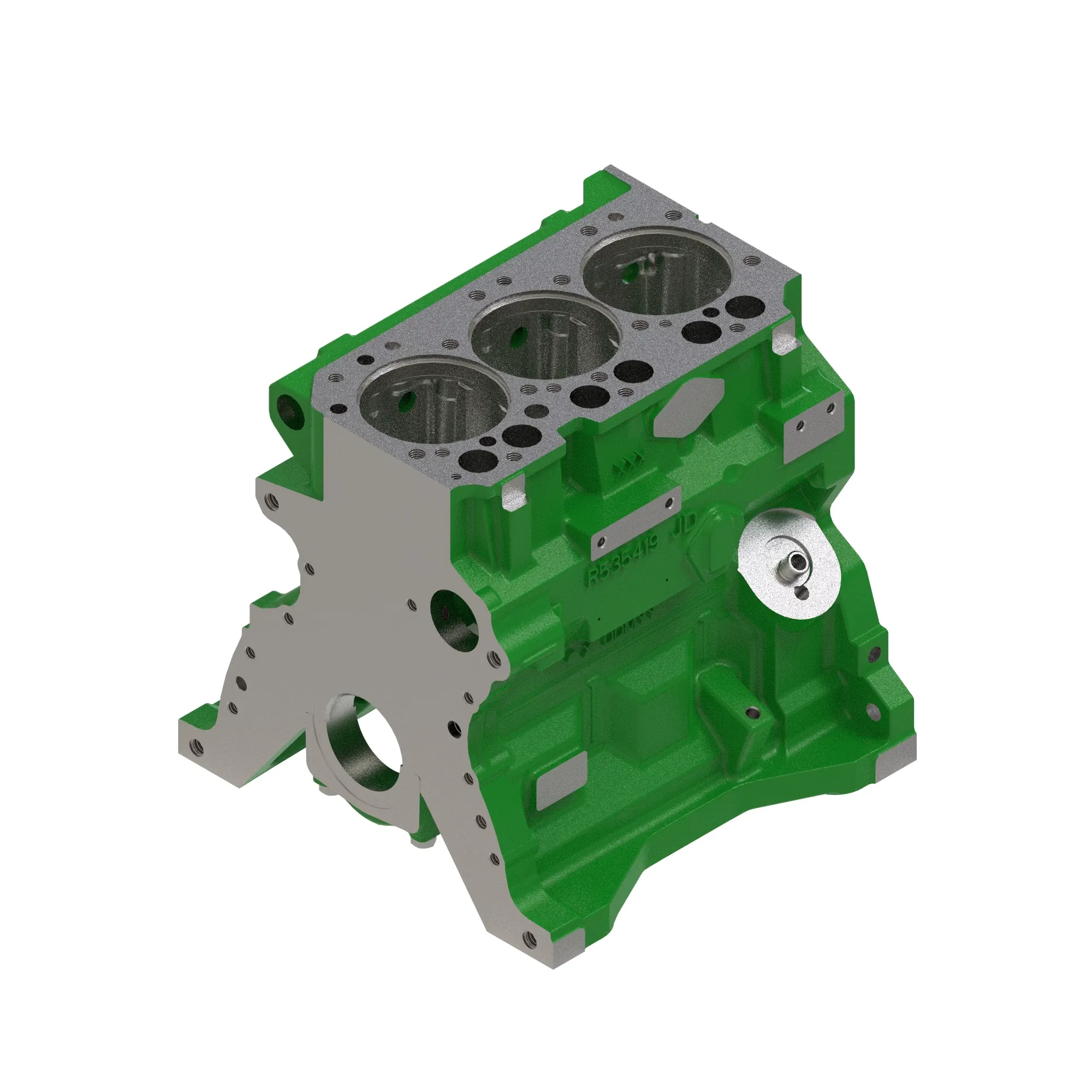 John Deere Cylinder Block Assembly - RE548865