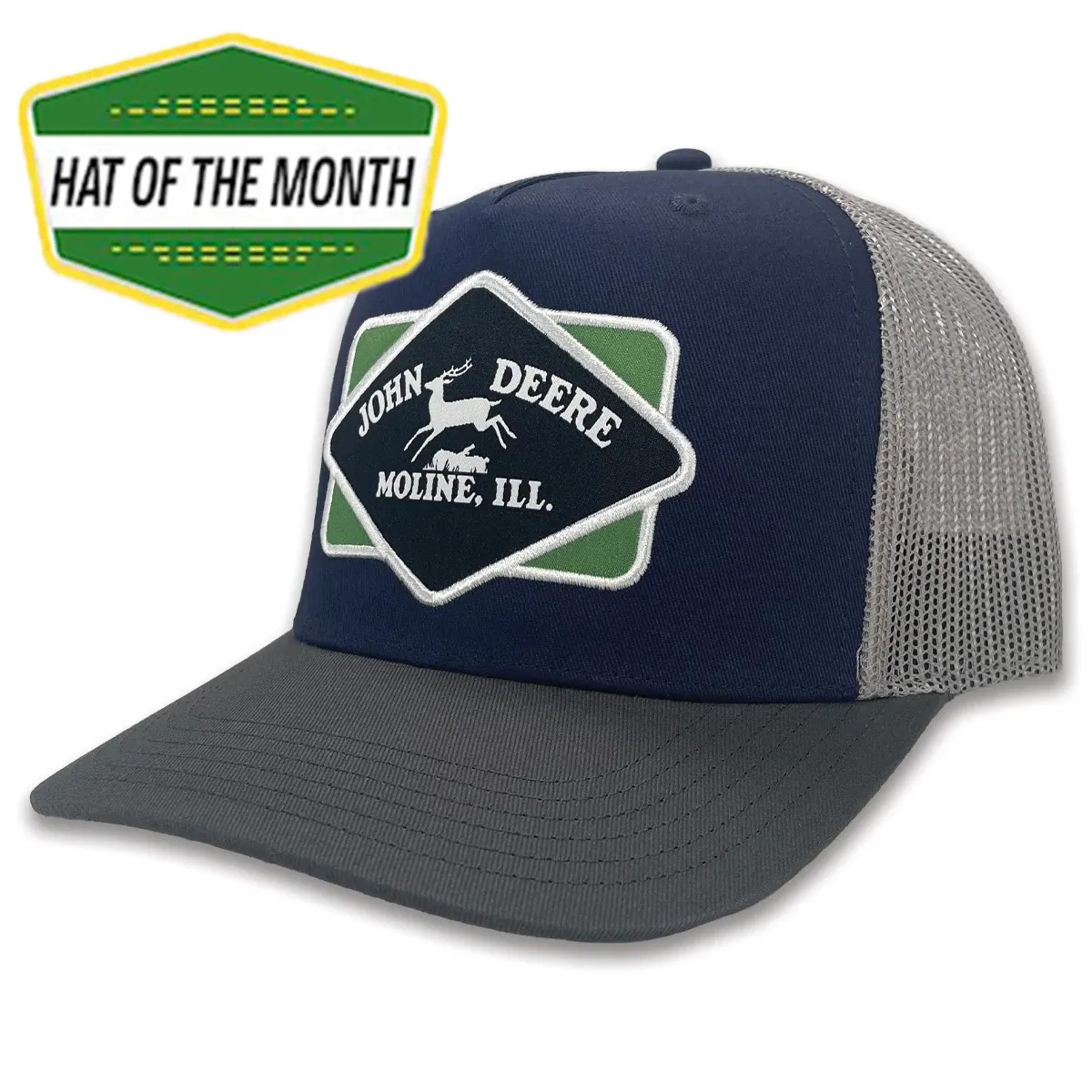 Moline, ILL. Diamond Patch Hat