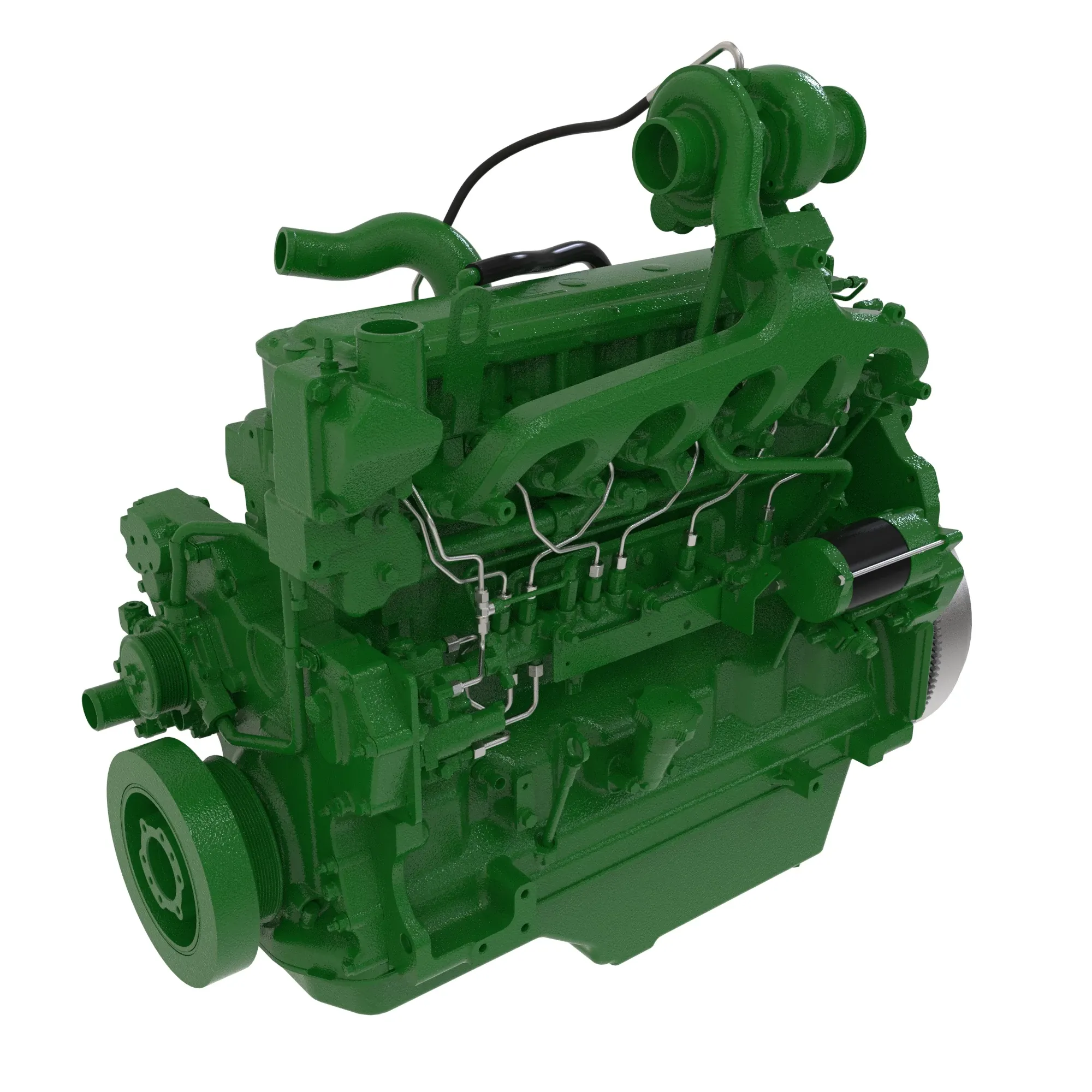 John Deere Diesel Engine, 6.8 Liter, 166Kw, 2100RPM, Non EGR - RE538897