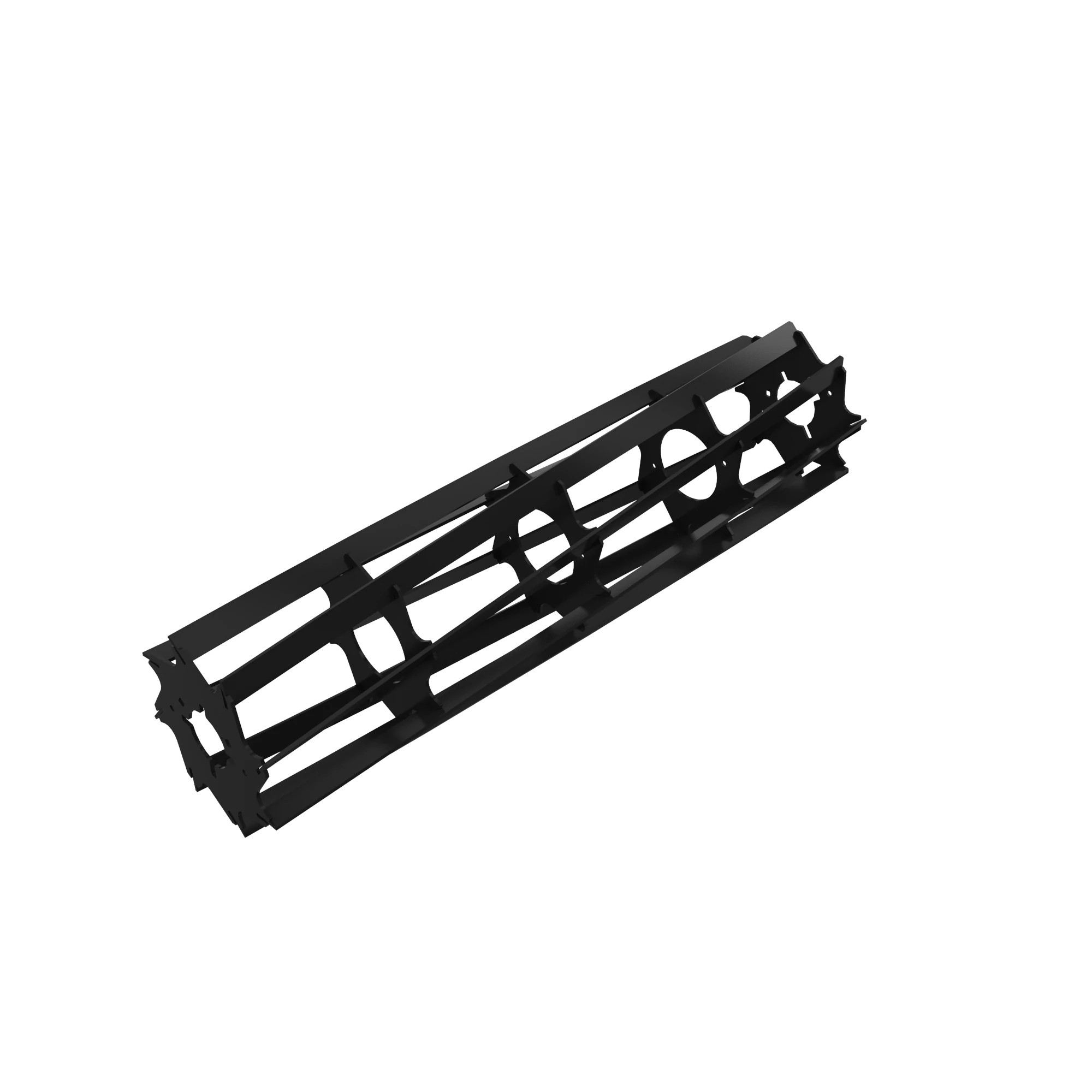 ROLLING BASKET, FLAT BAR, 5FT