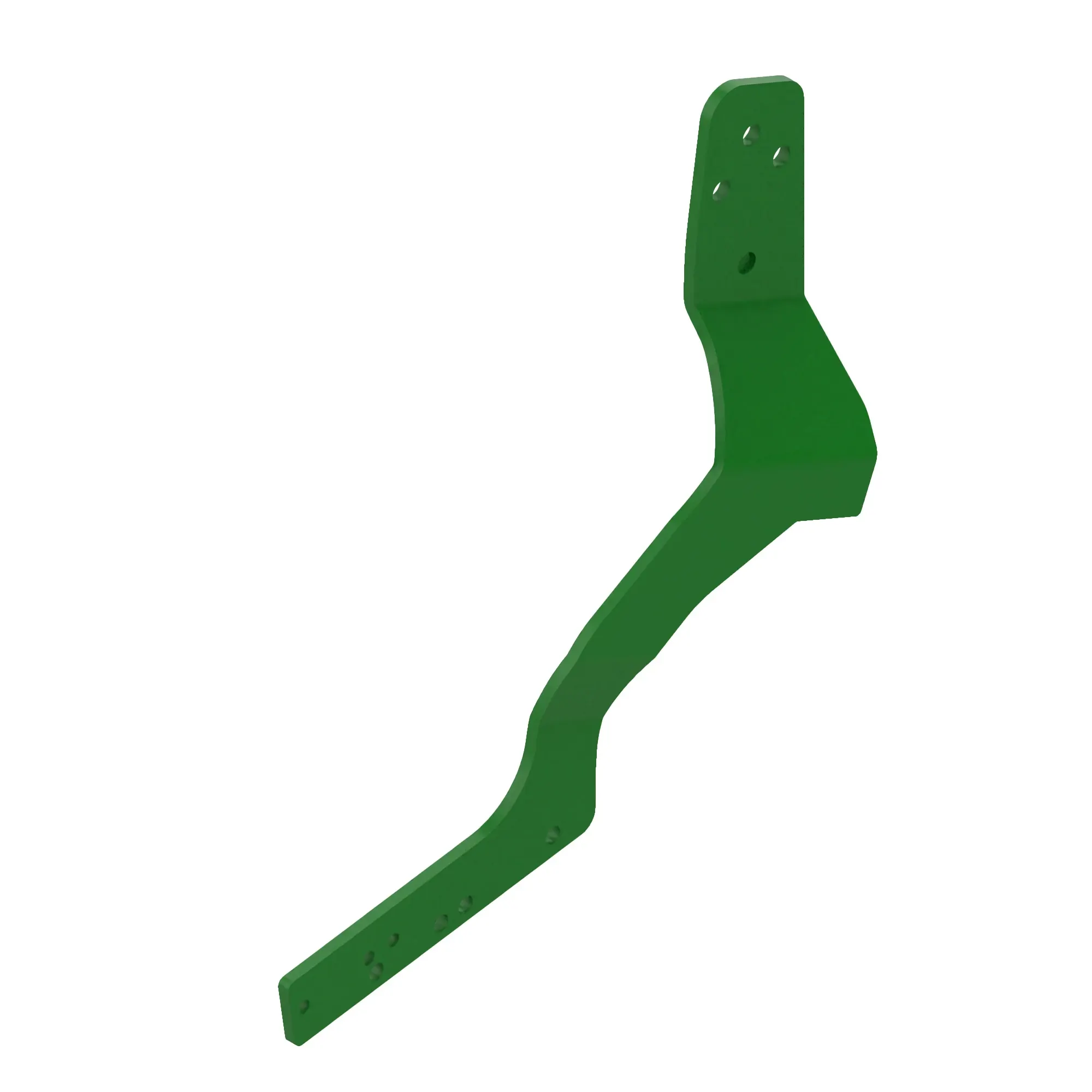 John Deere Hood Guard Plate Weld Assembly, Left Side - AXX11040