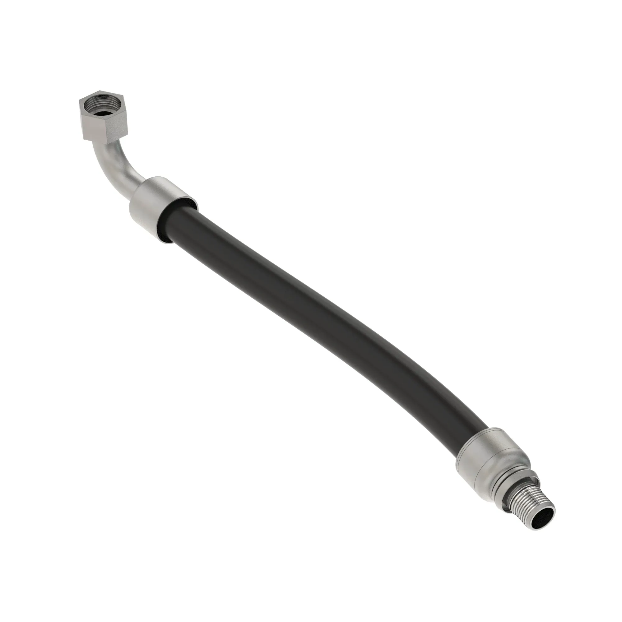 John Deere Hydraulic Hose, Upper Baler Tube  - AN372242