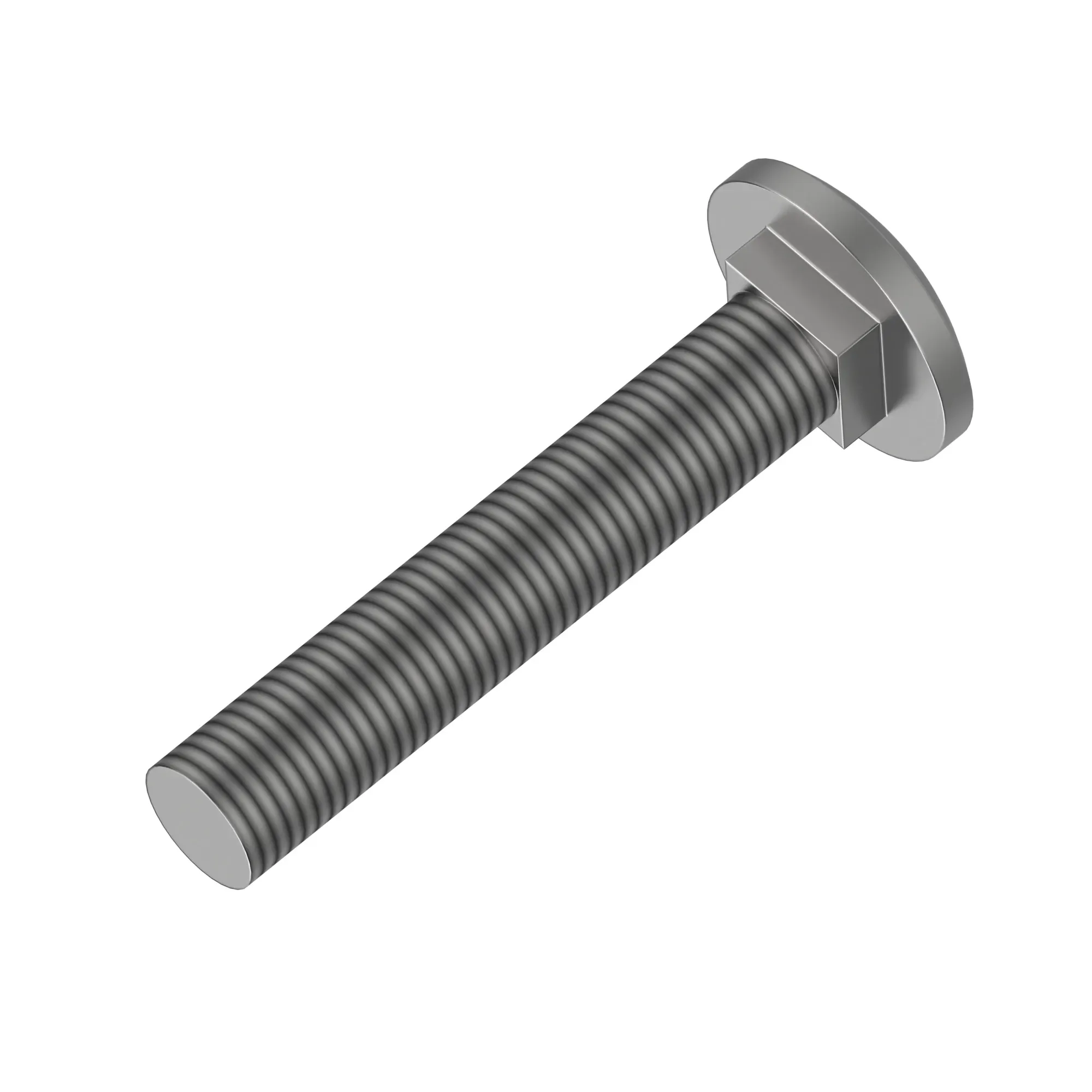 John Deere Round Head Square Neck Bolt, M8 X 45 - 03M7399