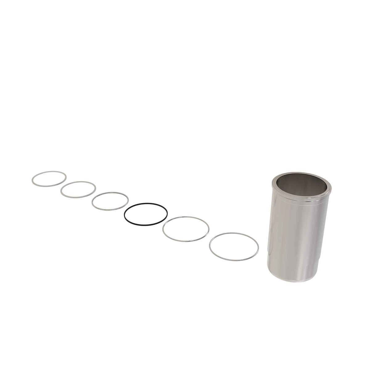 Piston-Liner Kit, With Piston Ring