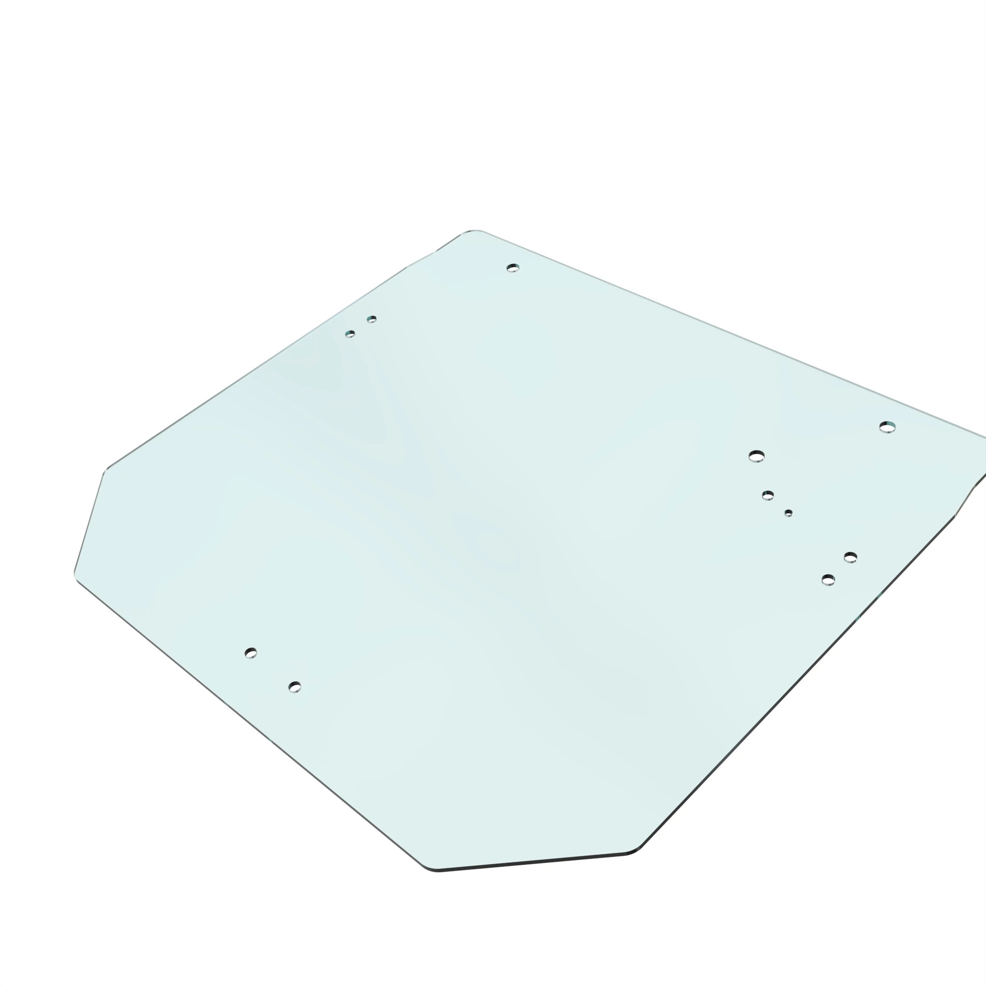 John Deere Rear Glass Windowpane - R261272