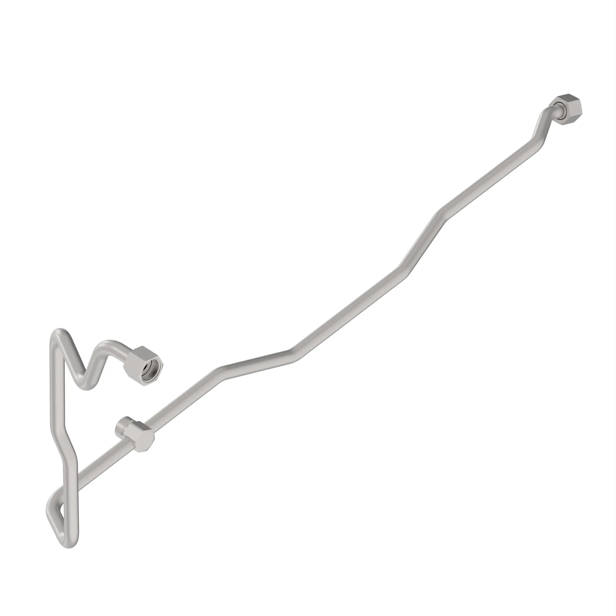 John Deere 2WD Steering Oil Line with Fittings - AL238563