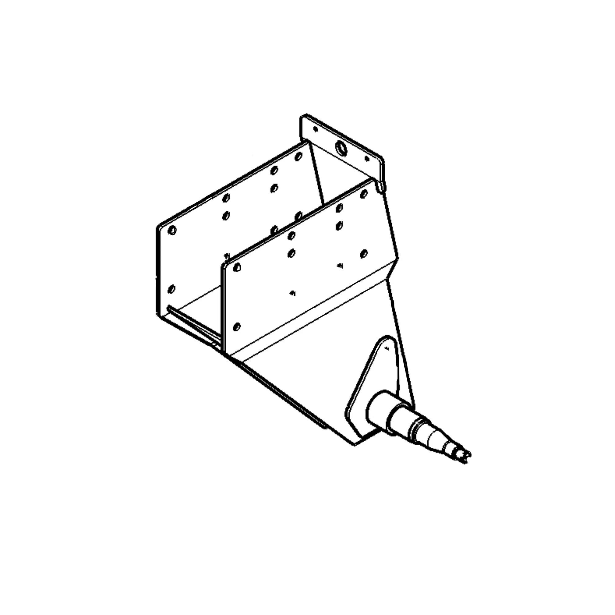 John Deere Dual Rear Main Frame Support - AA58674