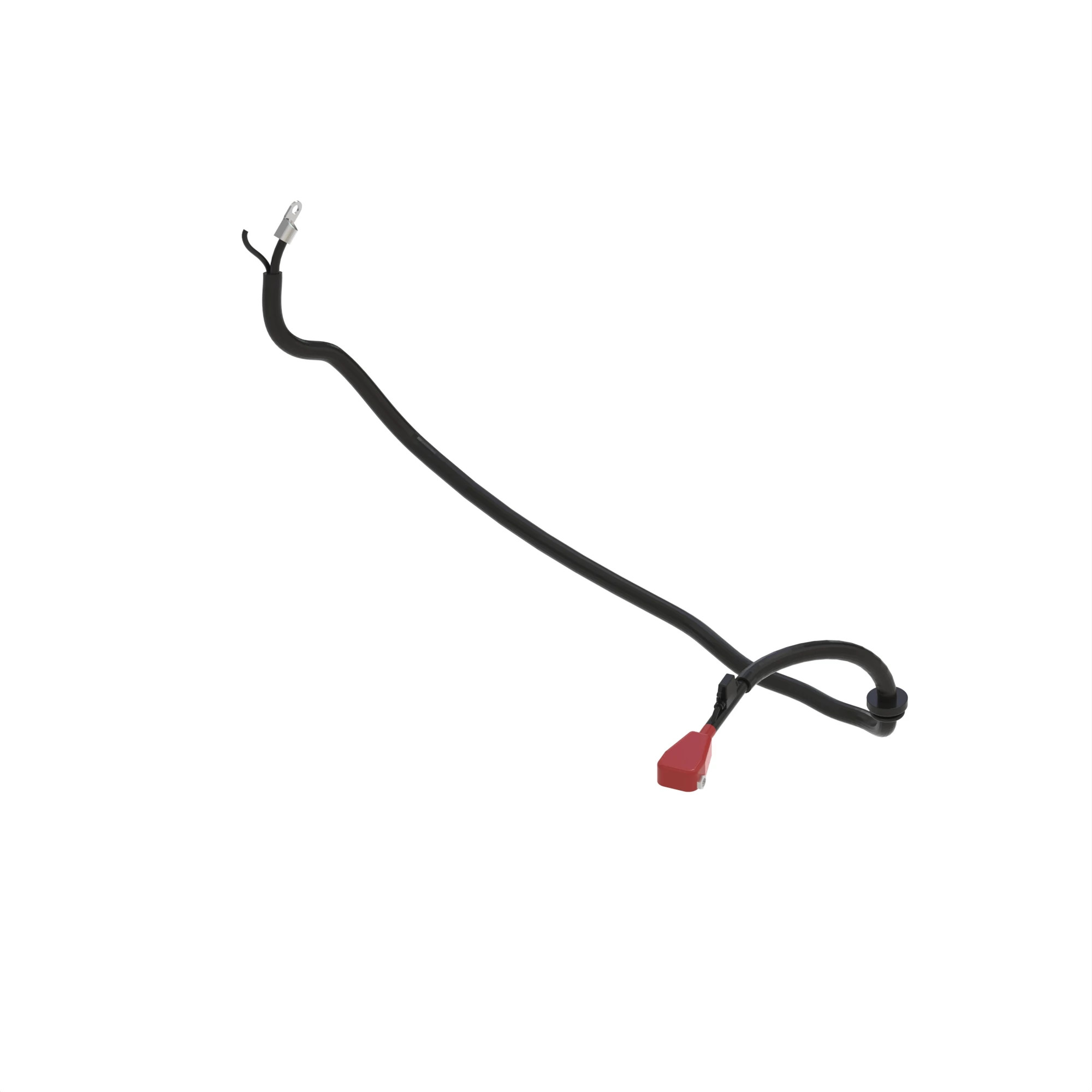 John Deere Positive Battery Cable, Length 1277 mm - LVA14884