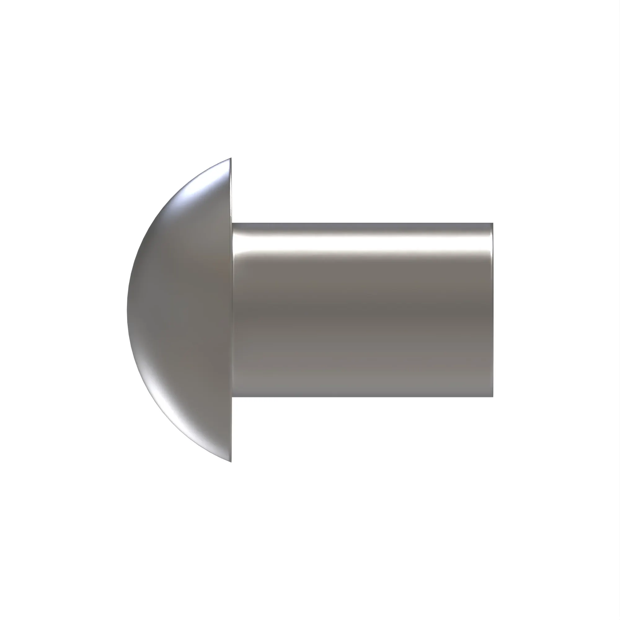 RIVET, SOLID, BUTTON HEAD