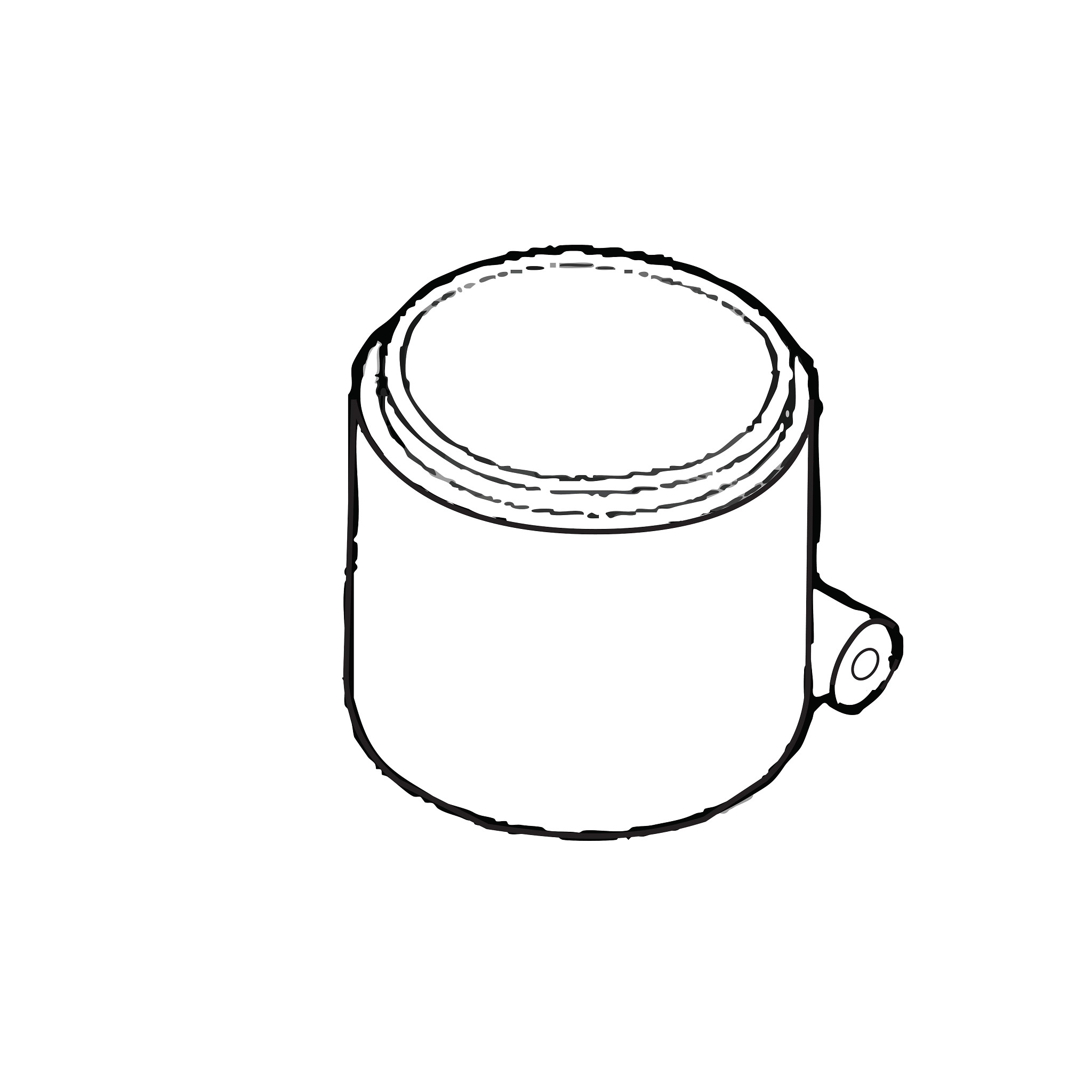 John Deere Transmission Oil Filter Cover - L55982