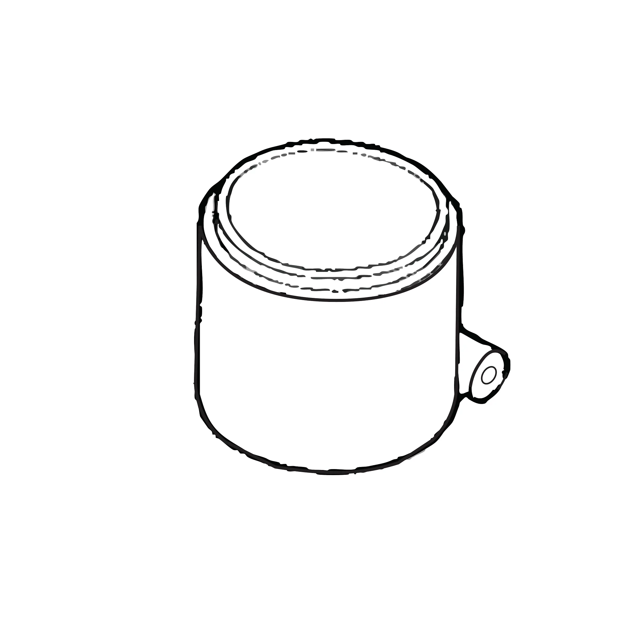 John Deere Transmission Oil Filter Cover - L55982