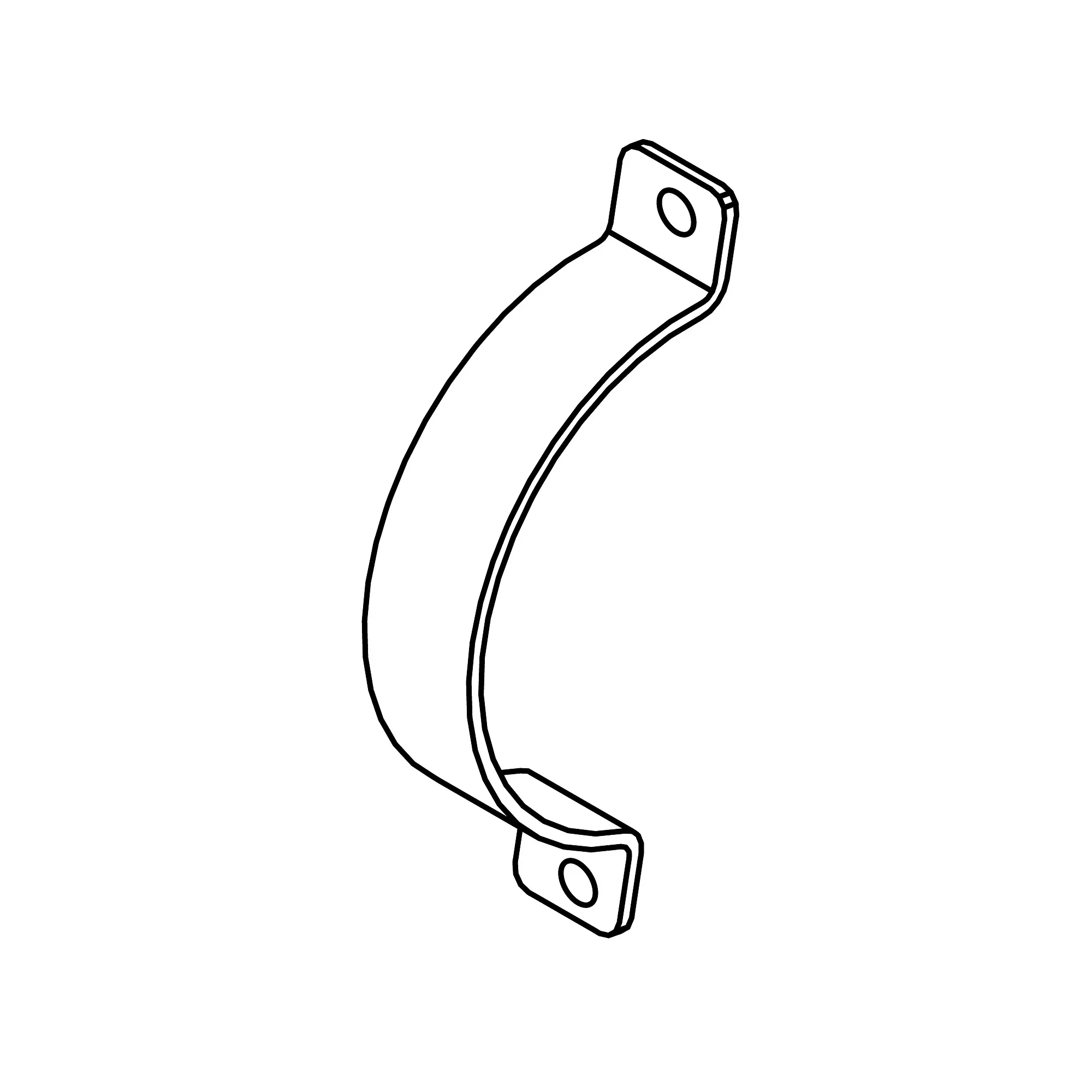 John Deere Auger Clamp - FH319599