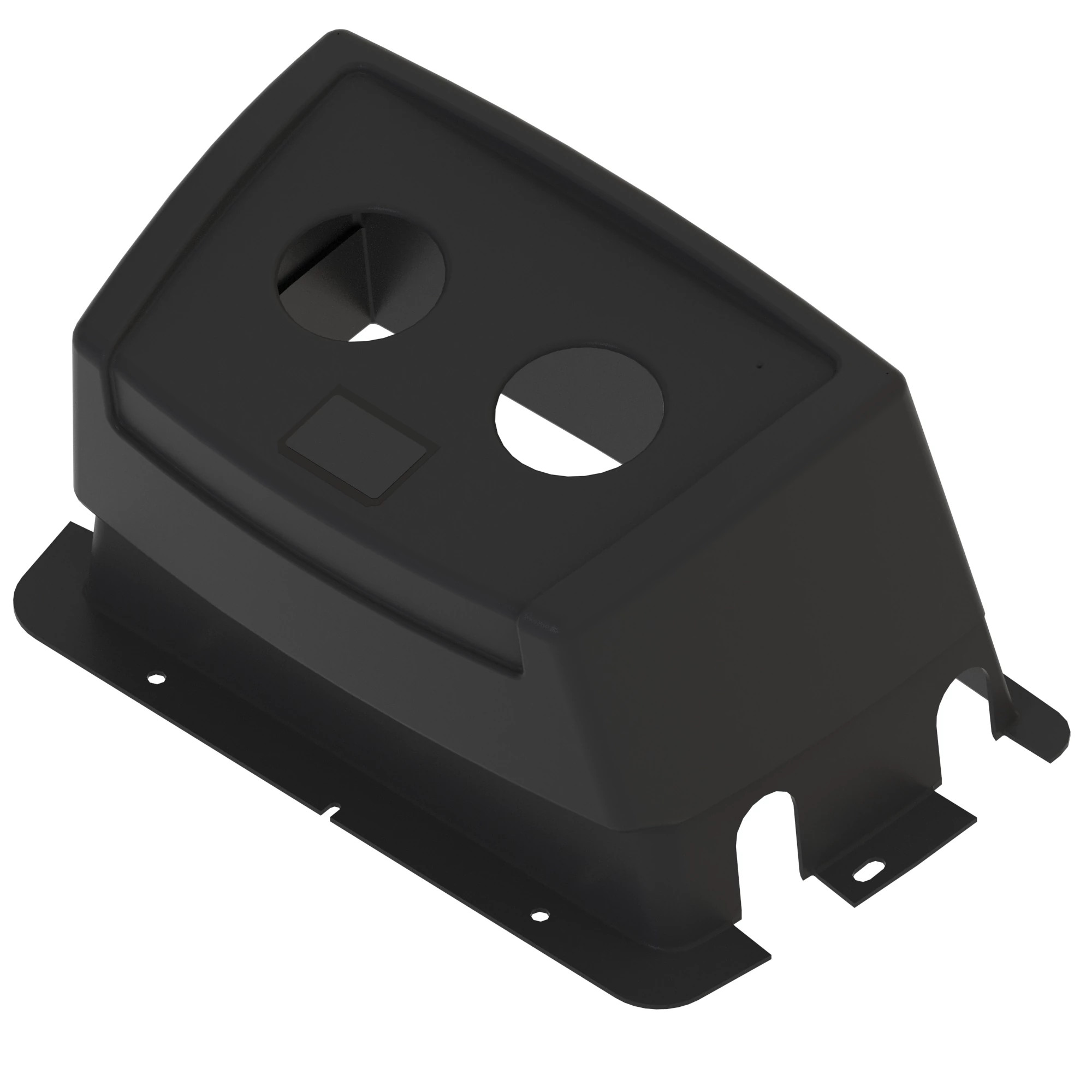 COVER BACKHOE CONTROL, 2 LEVER, 2 P