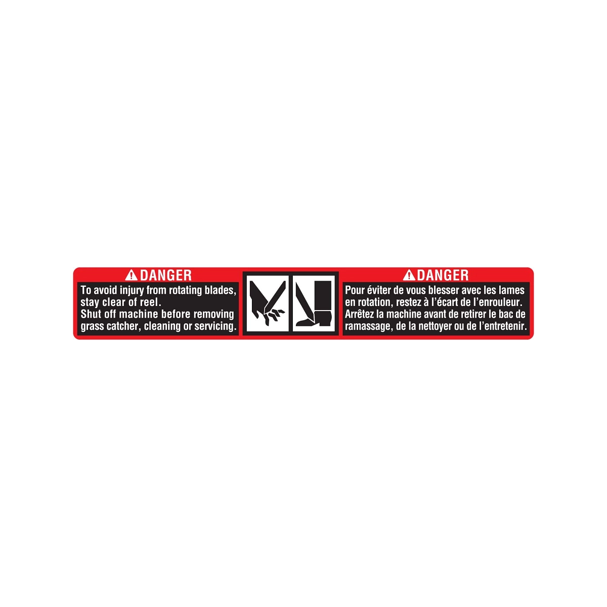 Label, Danger (English/French)
