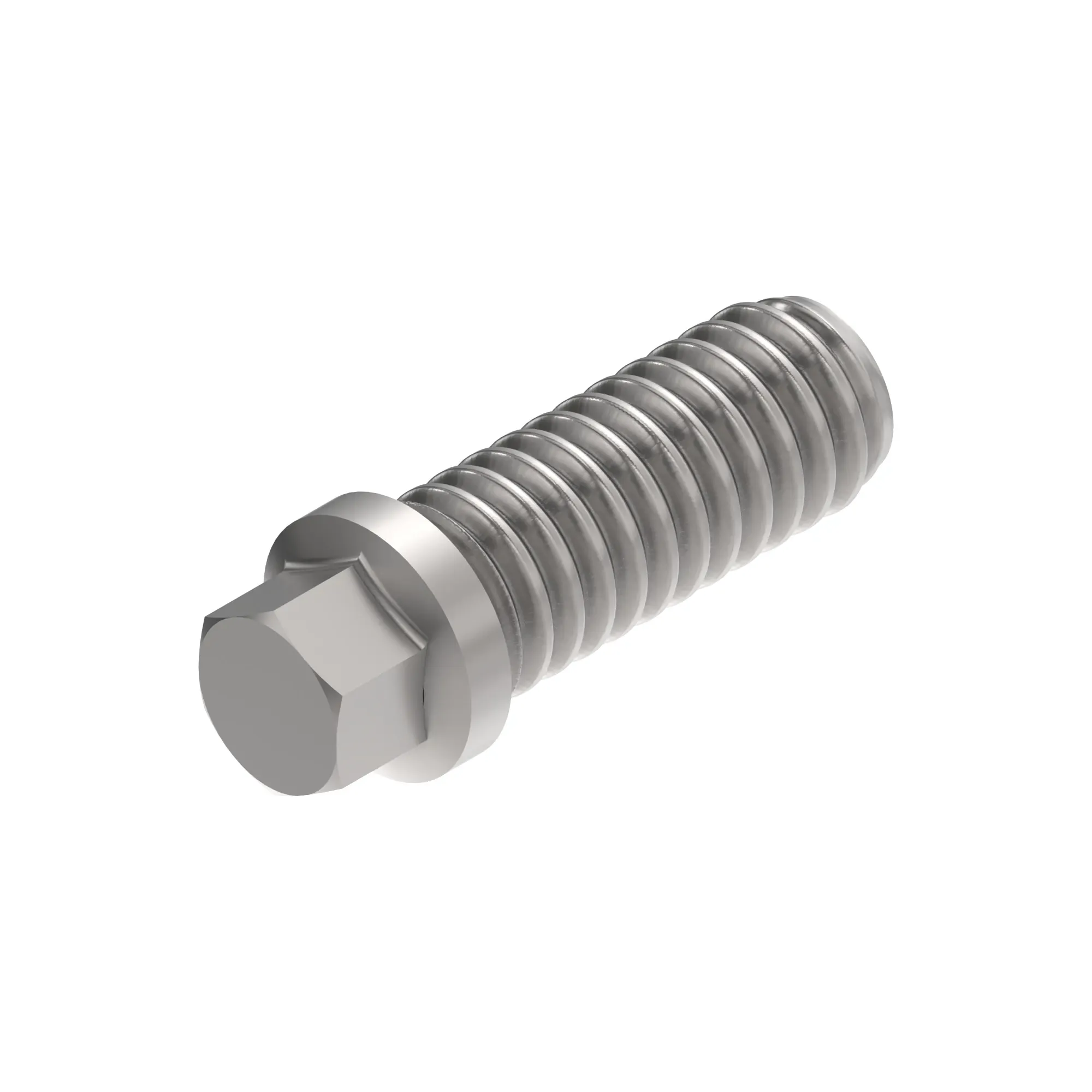 John Deere Hexagonal Head Flanged Bolt, 6.35 X 19.05 mm (1/4" X 3/4") - M42626