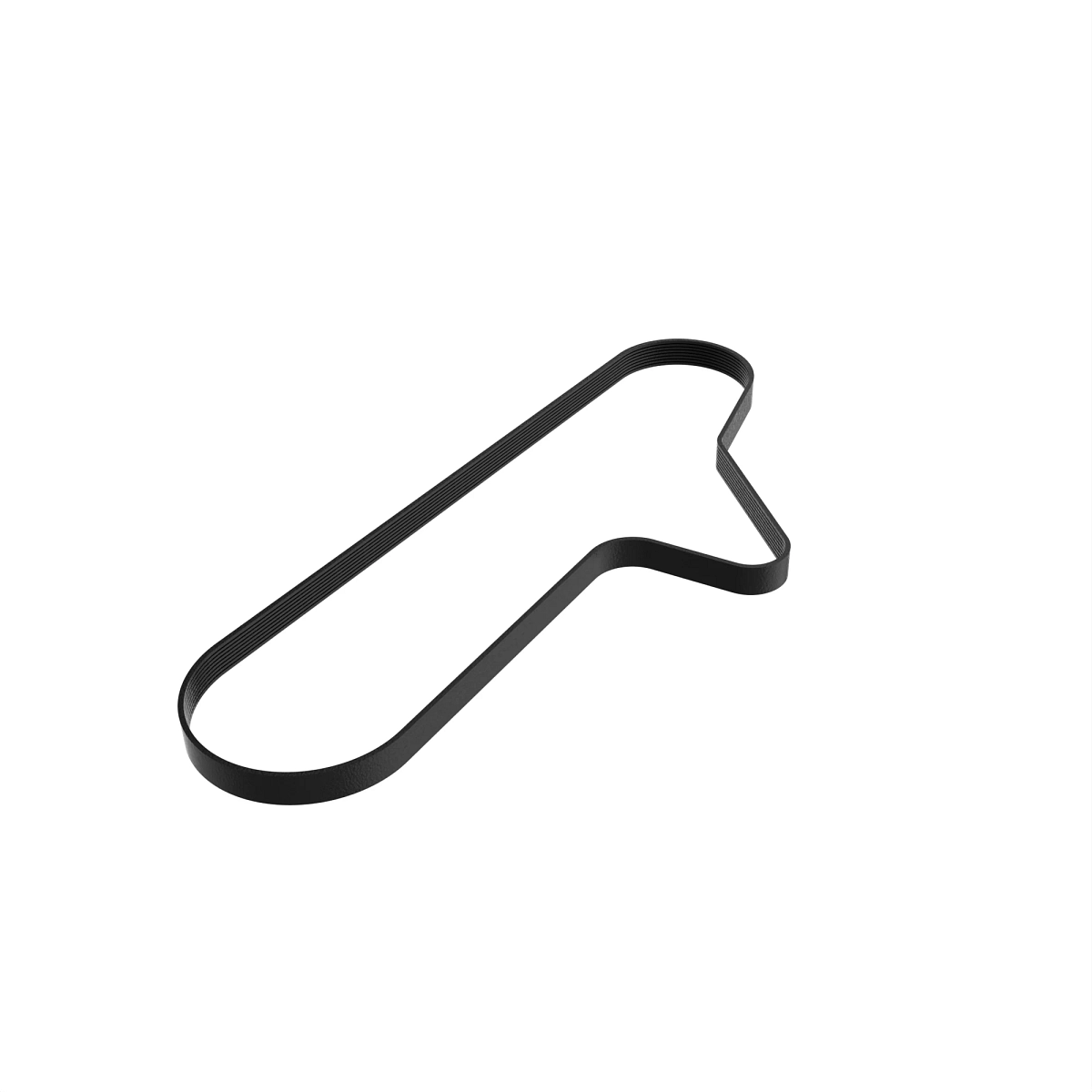 John Deere Engine Auxiliary Drive V-Belt, Effective Length 1782.5 mm (70.2 inch) - R206983