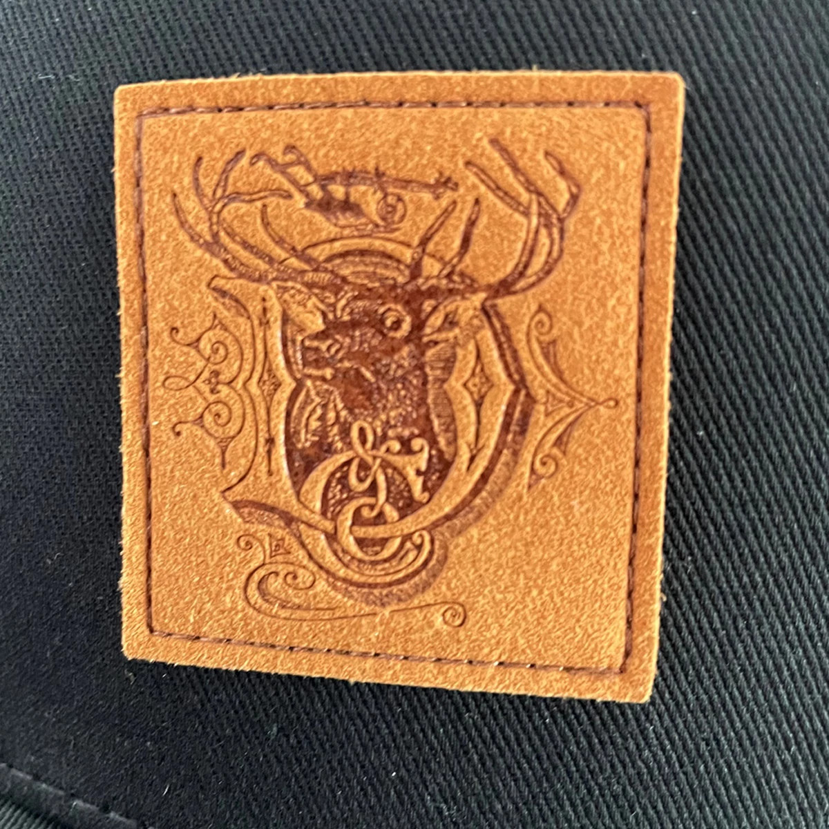 Deere & Co. Logo Faux Suede Patch Hat | Vintage Collection 